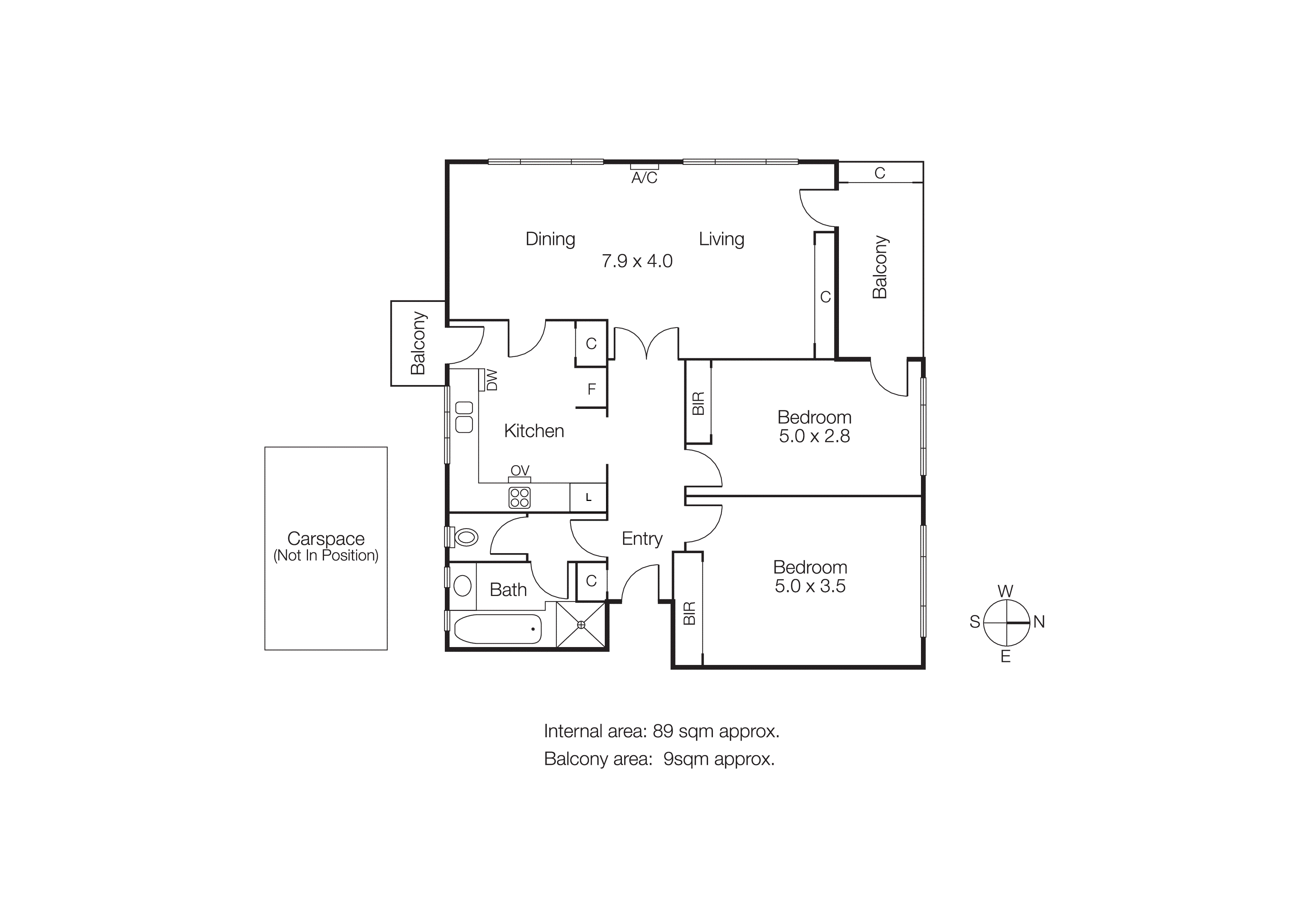 4/108 Westbury Street, Balaclava VIC 3183 - Floorplan