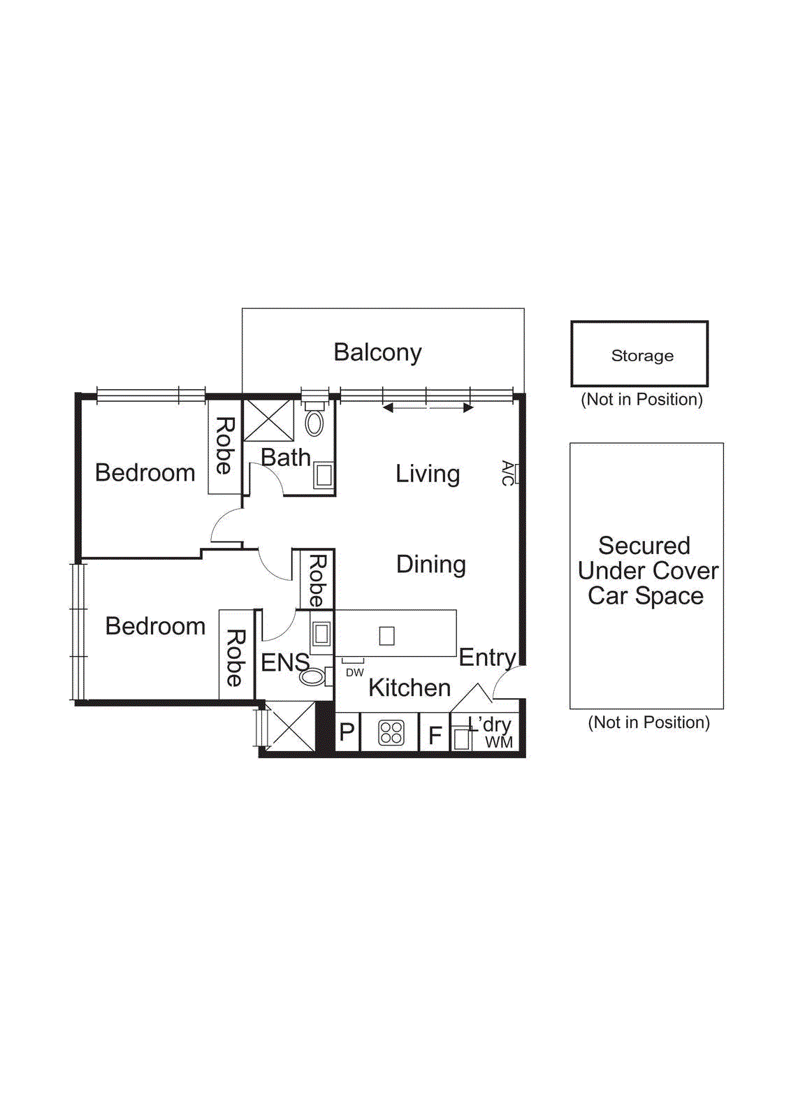 410/85 Market Street, South Melbourne VIC 3205 - Floorplan