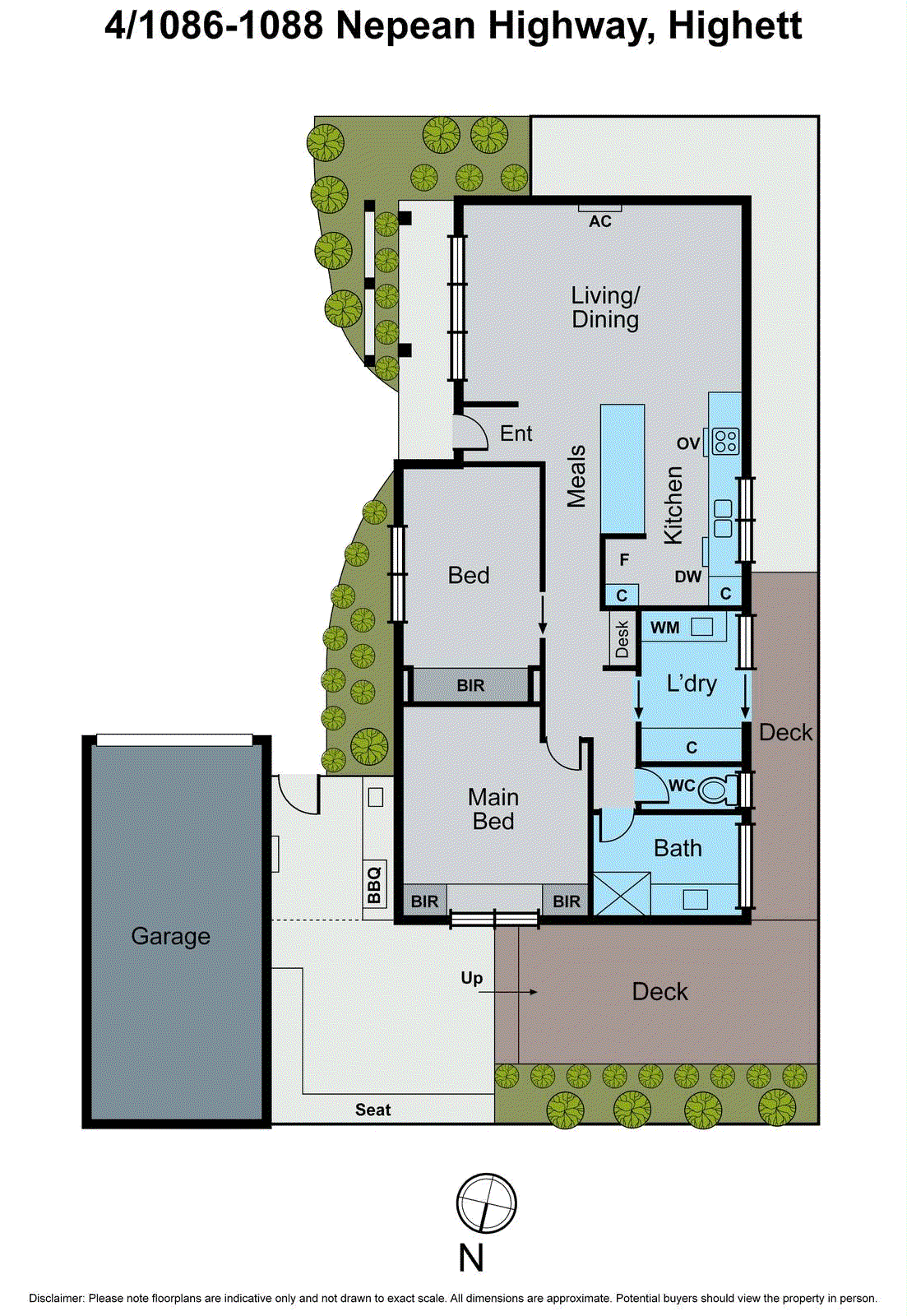 4/1086-1088 Nepean Highway, Highett VIC 3190 - Floorplan