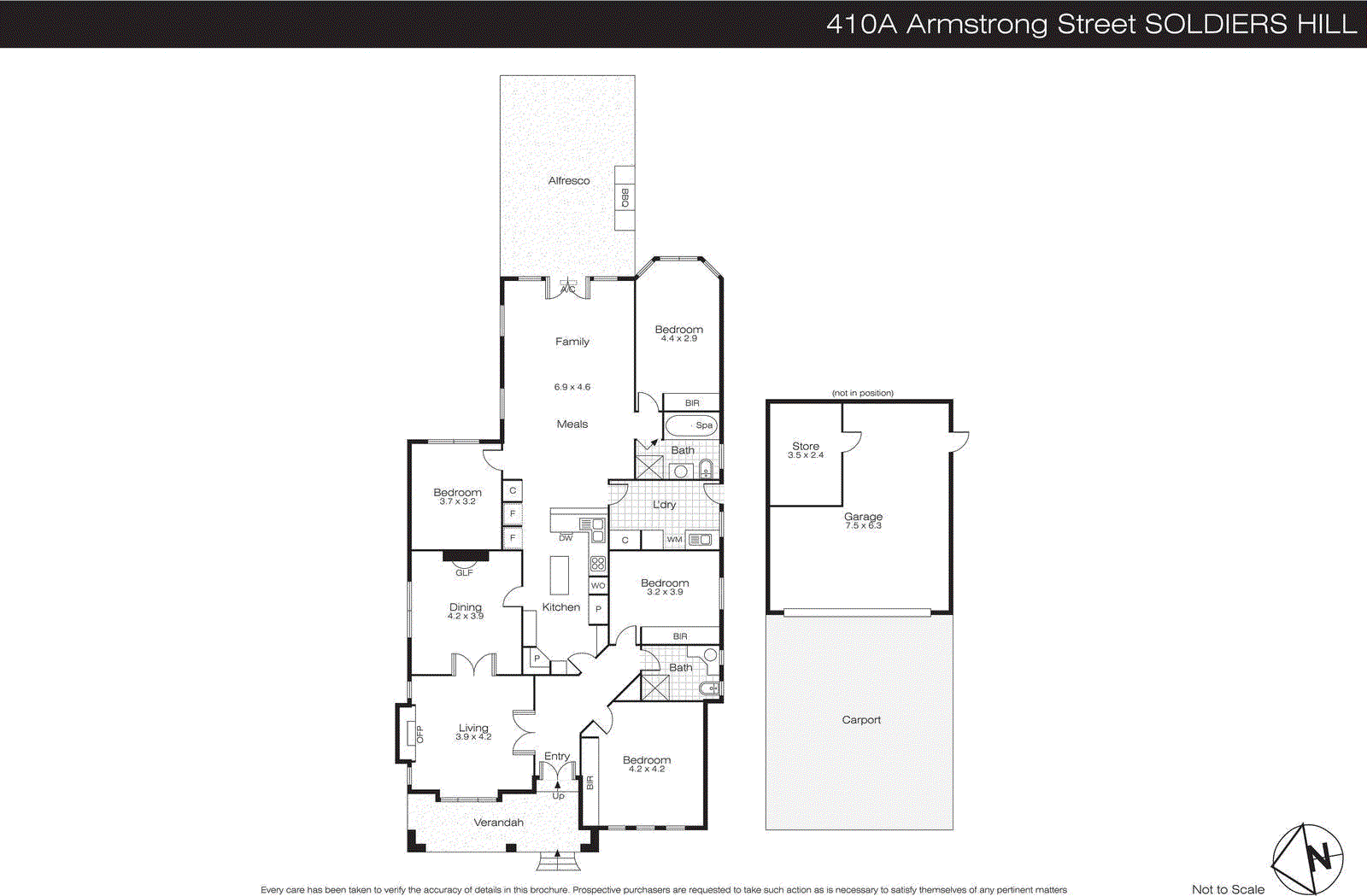 410A Armstrong Street, Soldiers Hill VIC 3350 - Floorplan
