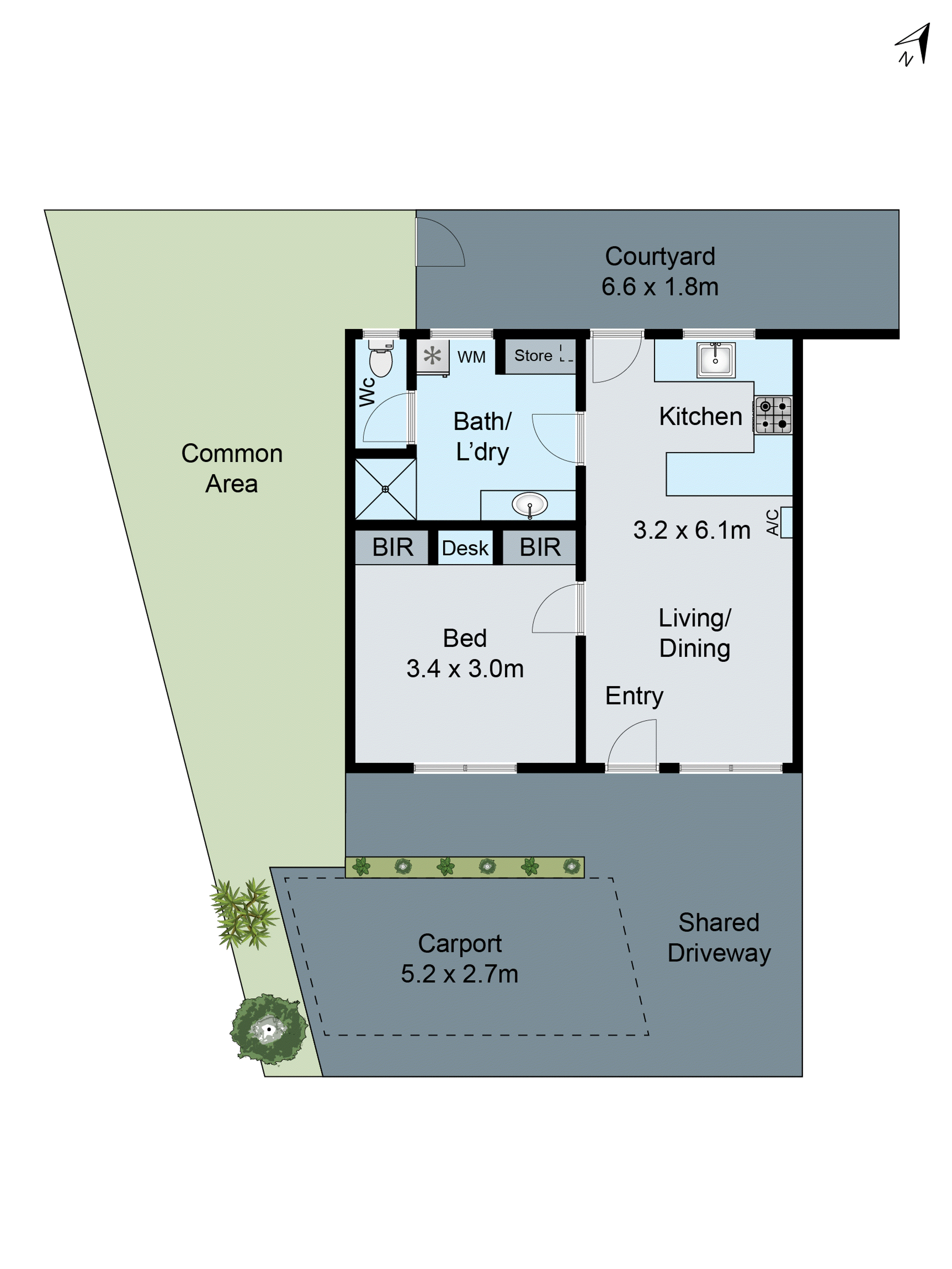 4/11 Elcho Street, Newtown VIC 3220 - Floorplan