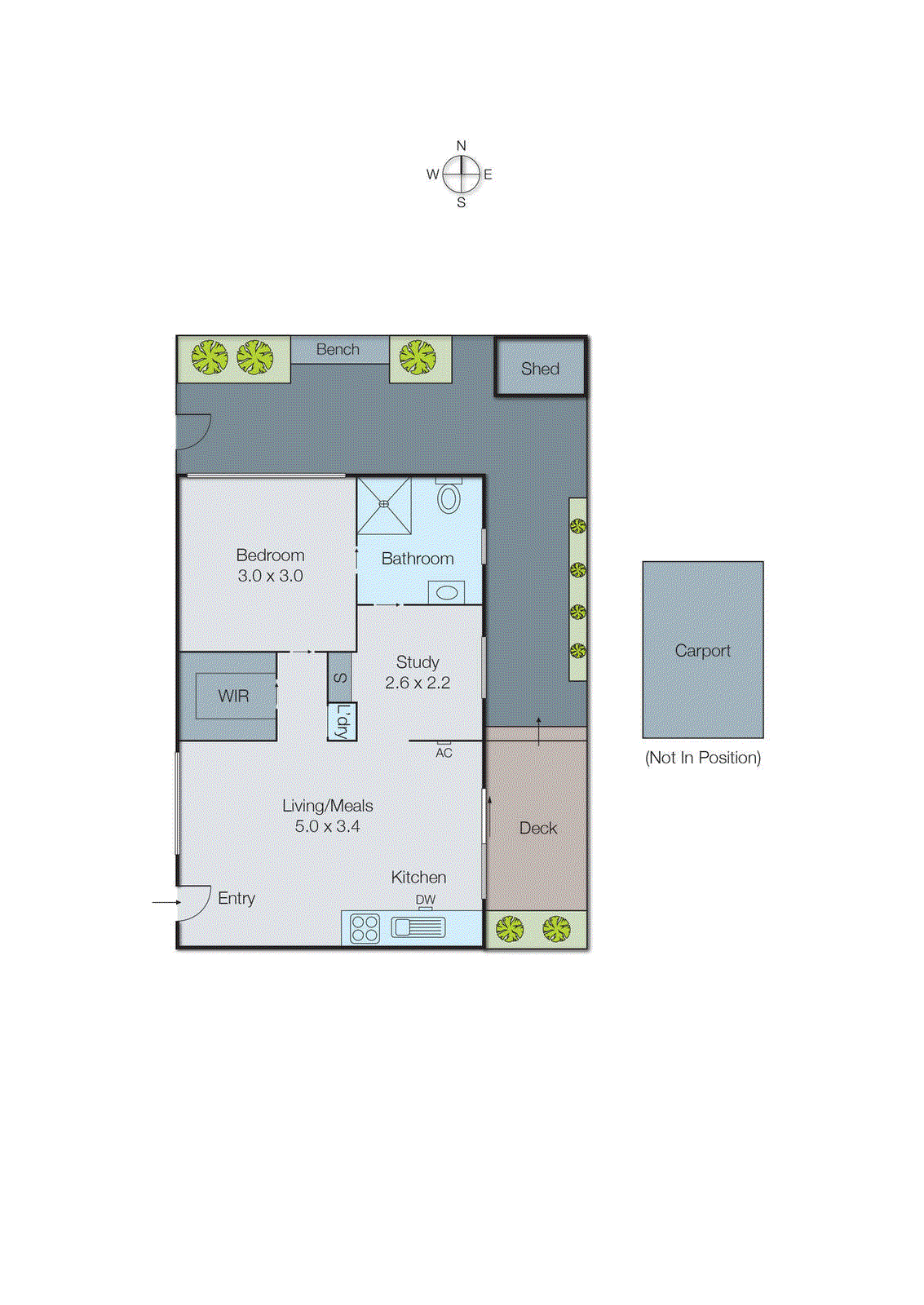 4/11 Kelso Street, Mentone VIC 3194 - Floorplan