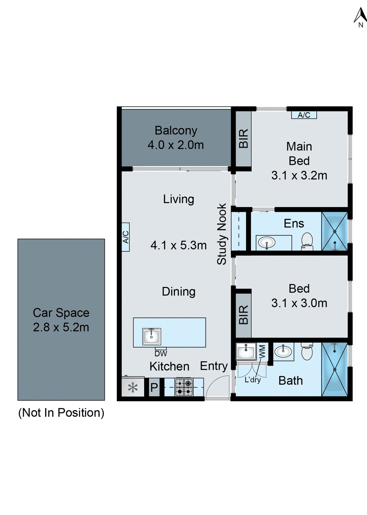 411/146 Bellerine Street, Geelong VIC 3220 - Floorplan