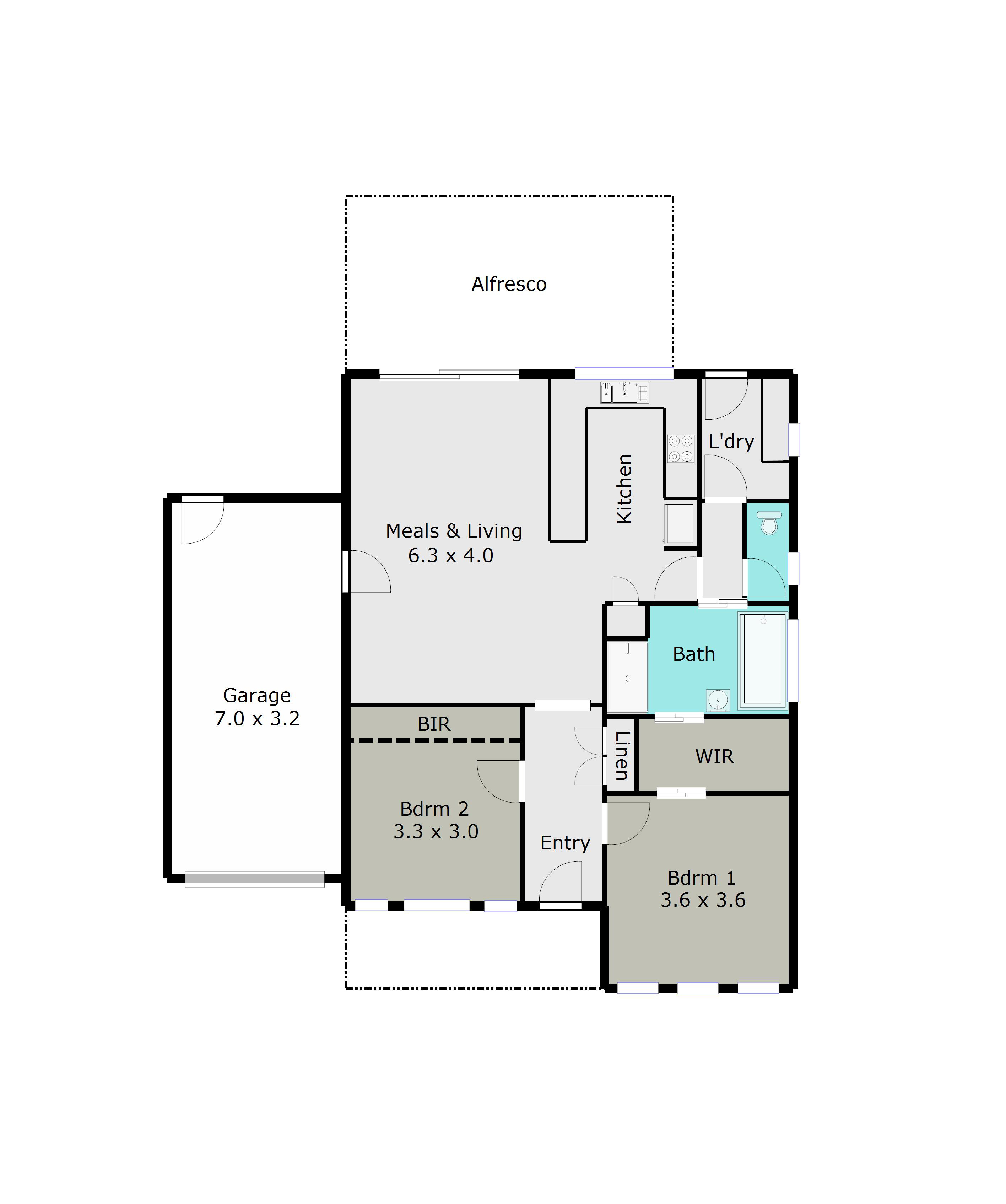 4/1127 Geelong Road, MOUNT CLEAR VIC 3350 - Floorplan