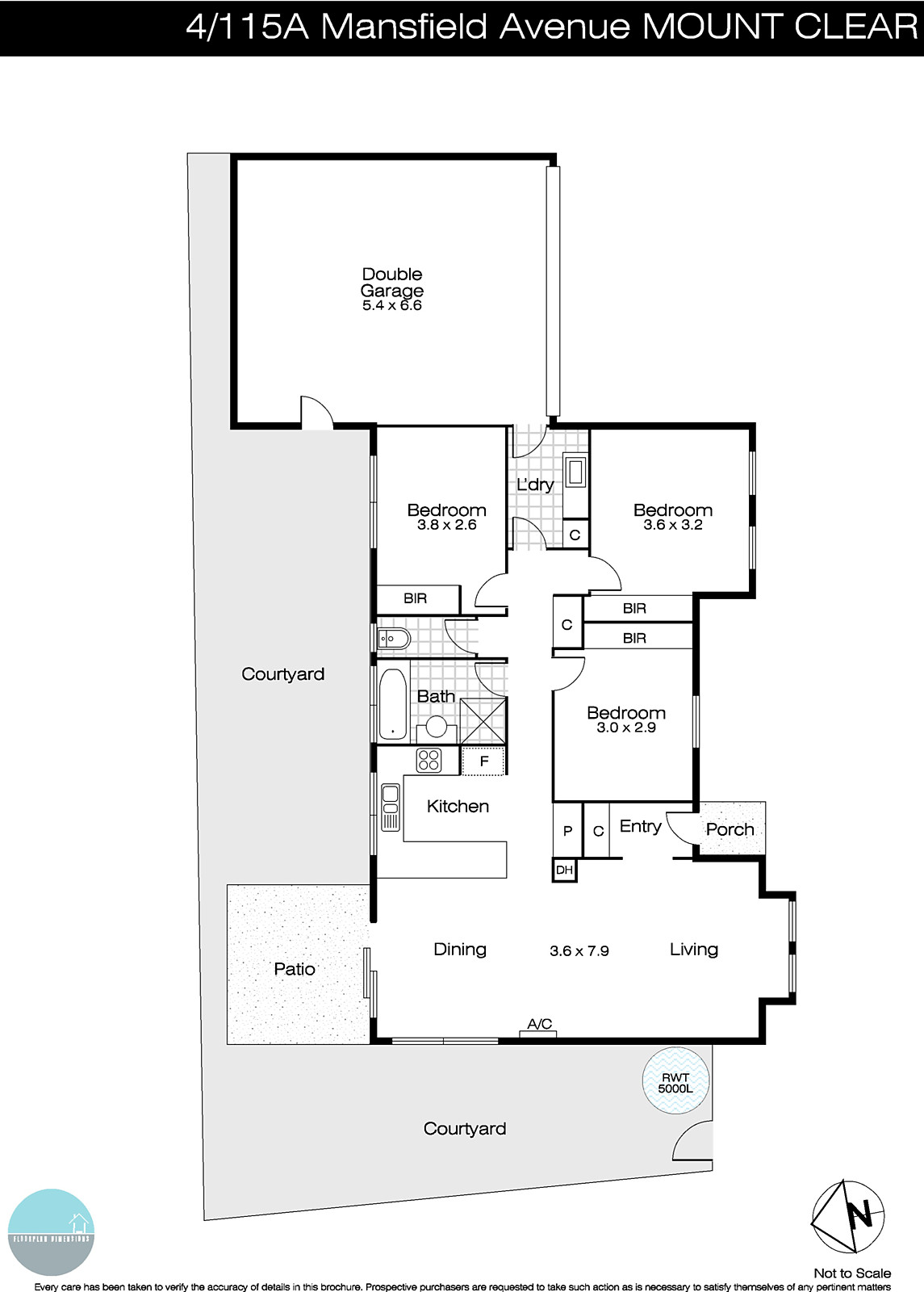 4/115a Mansfield Avenue, Mount Clear VIC 3350 - Floorplan