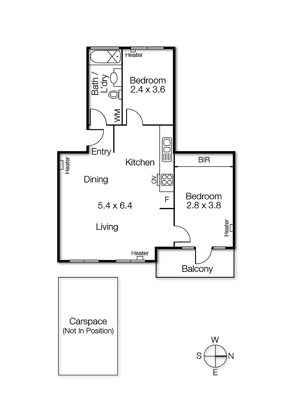 4/117 Tennyson Street, Elwood VIC 3184 - Floorplan