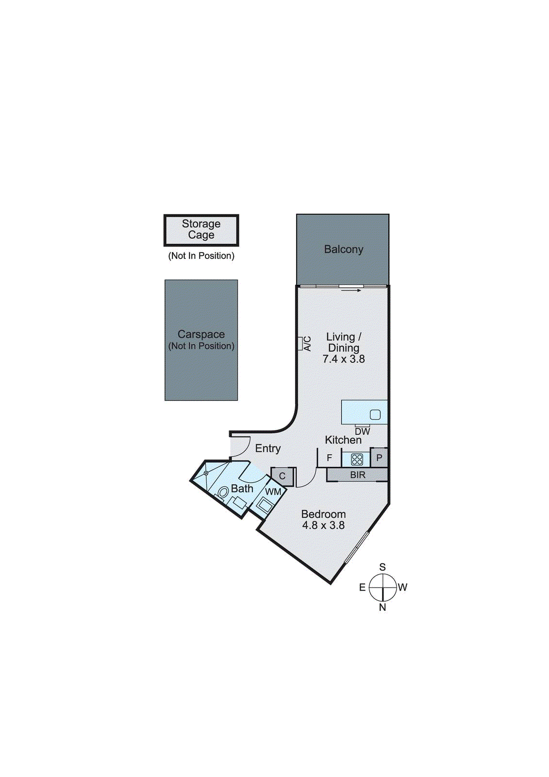 41/174 Peel Street, Windsor VIC 3181 - Floorplan