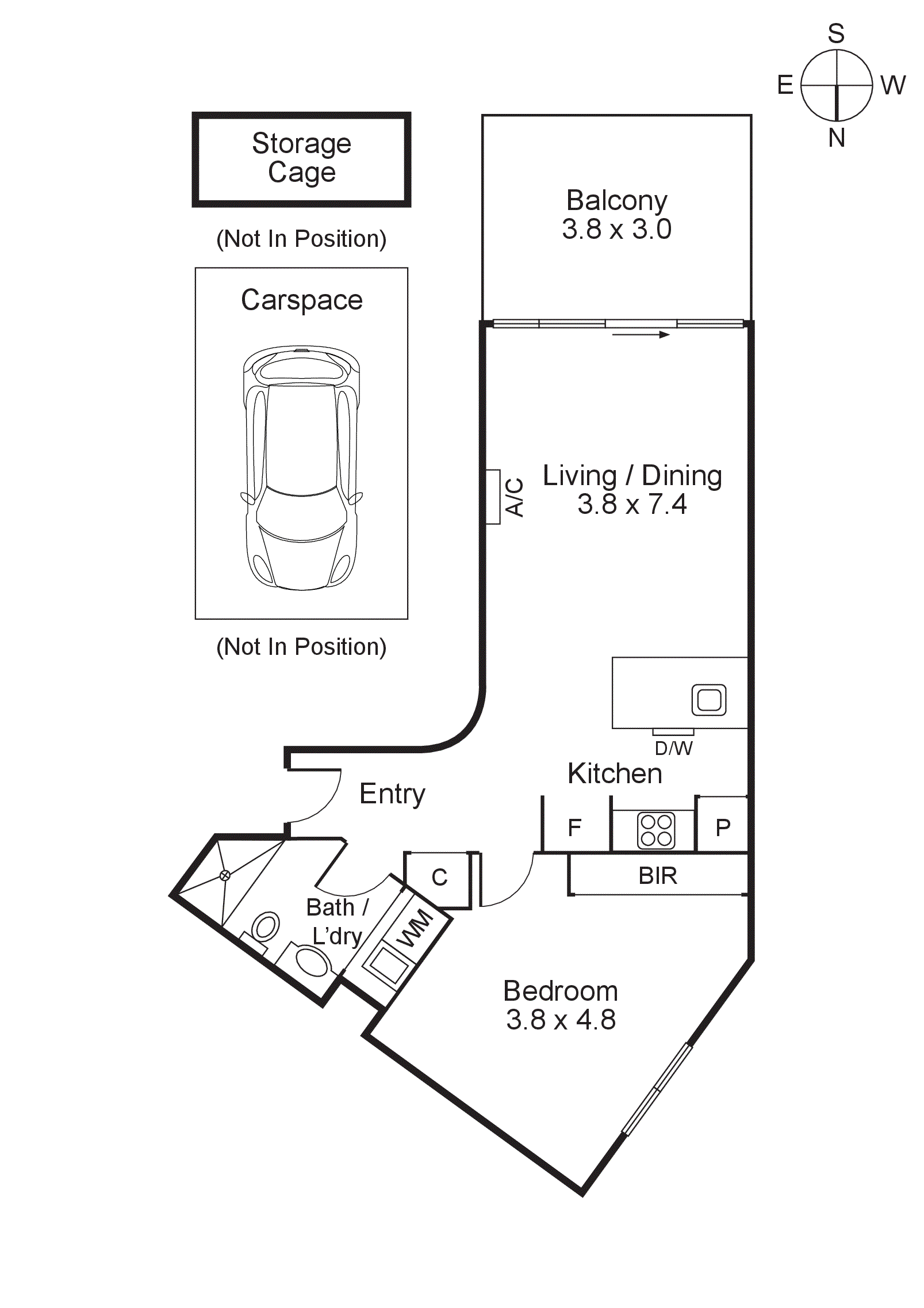 41/174 Peel Street, Windsor VIC 3181 - Floorplan