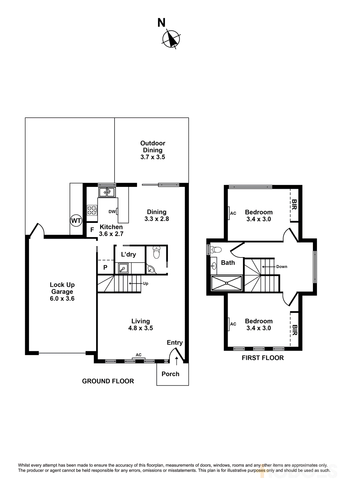 4/118 Second Avenue, Altona North VIC 3025 - Floorplan