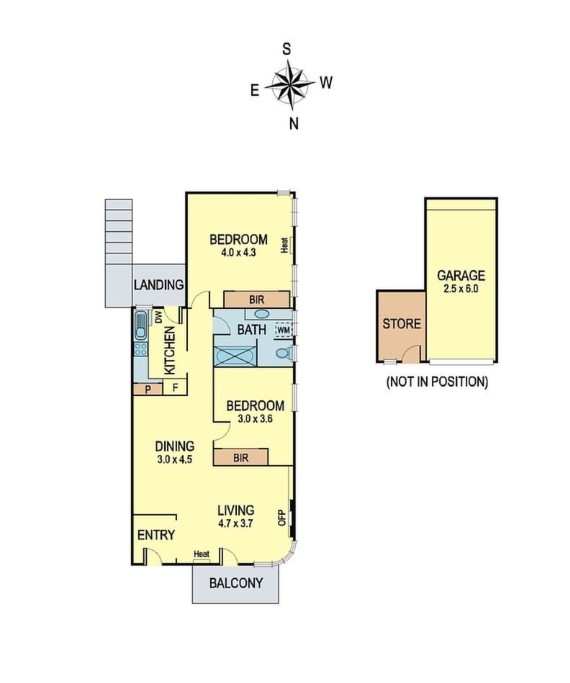 4/12 Ellesmere Road, Windsor VIC 3181 - Floorplan