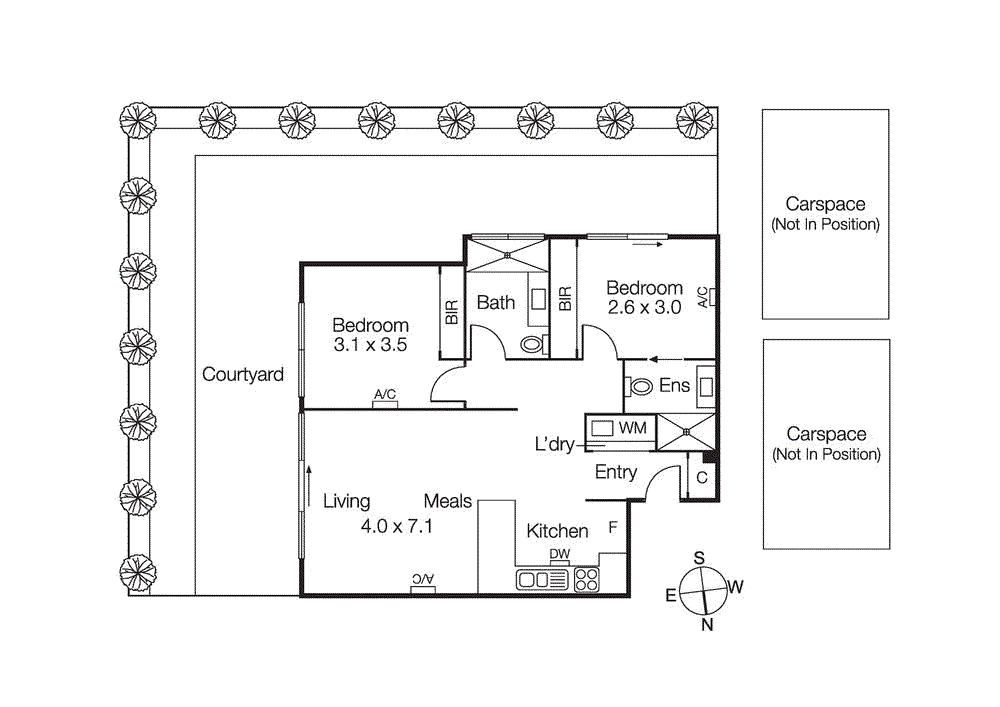 4/12 Gleniffer Avenue, Brighton East VIC 3187 - Floorplan