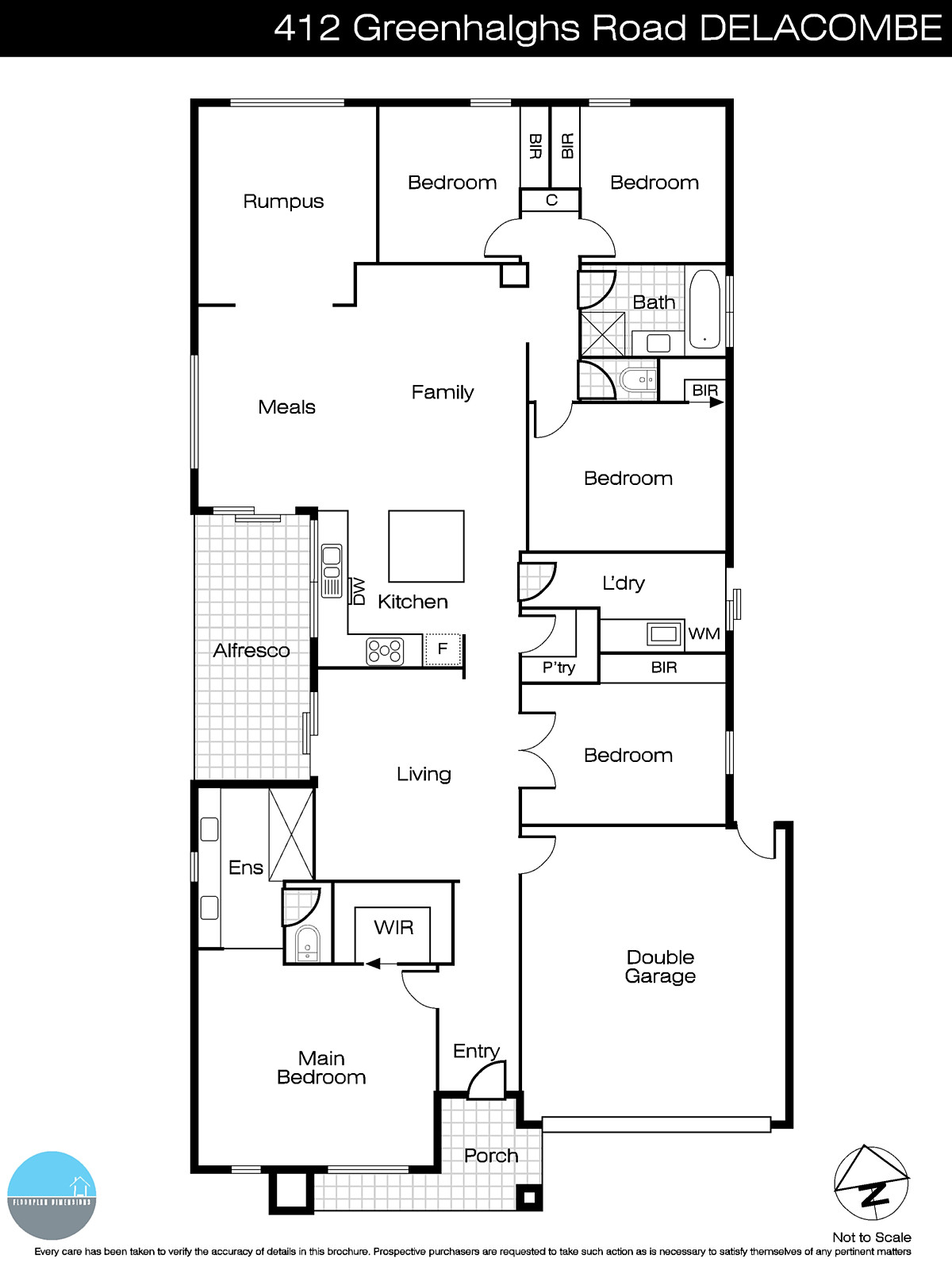 412 Greenhalghs Road, Delacombe VIC 3356 - Floorplan