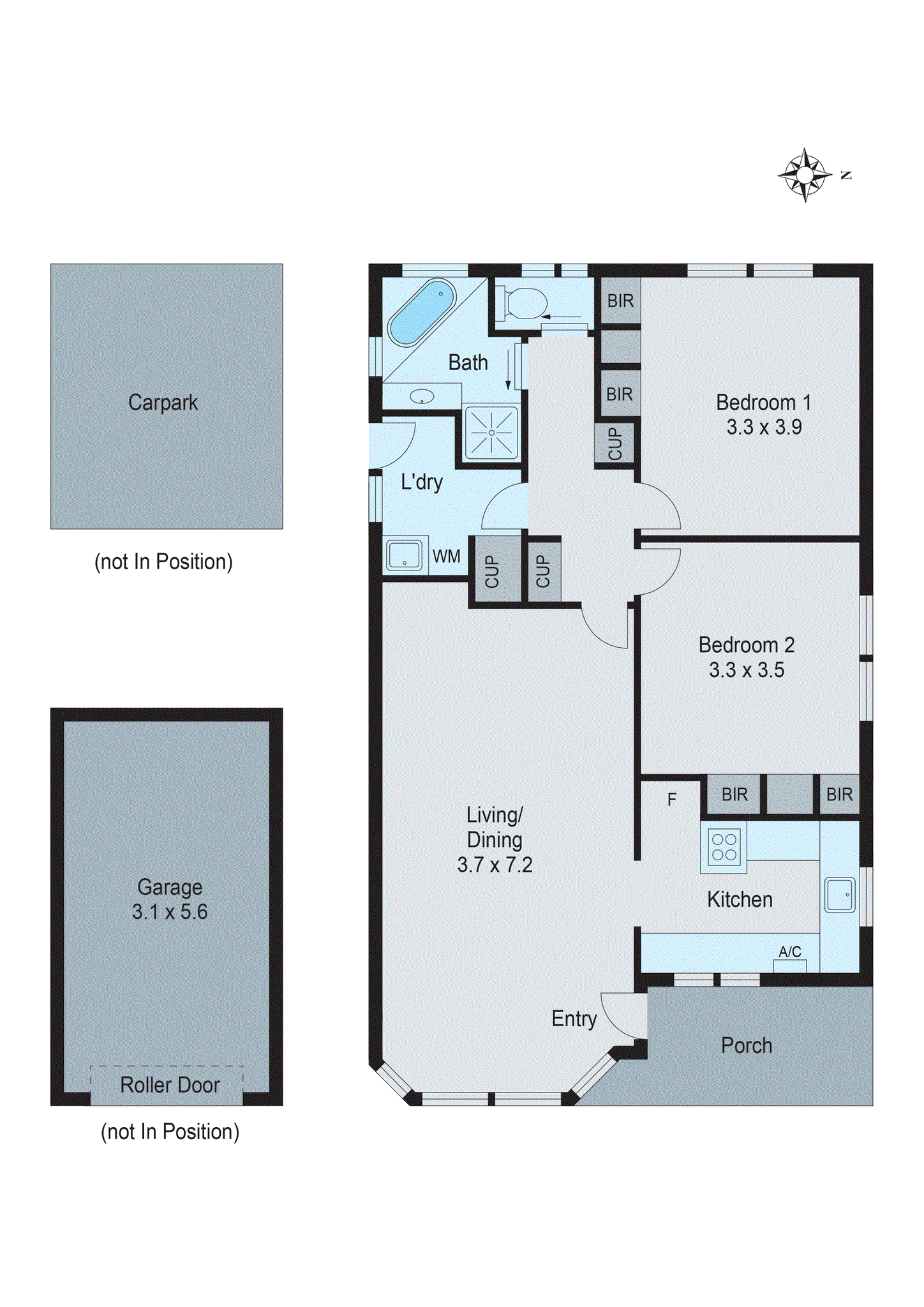 4/12 Hillford Street, Newcomb VIC 3219 - Floorplan