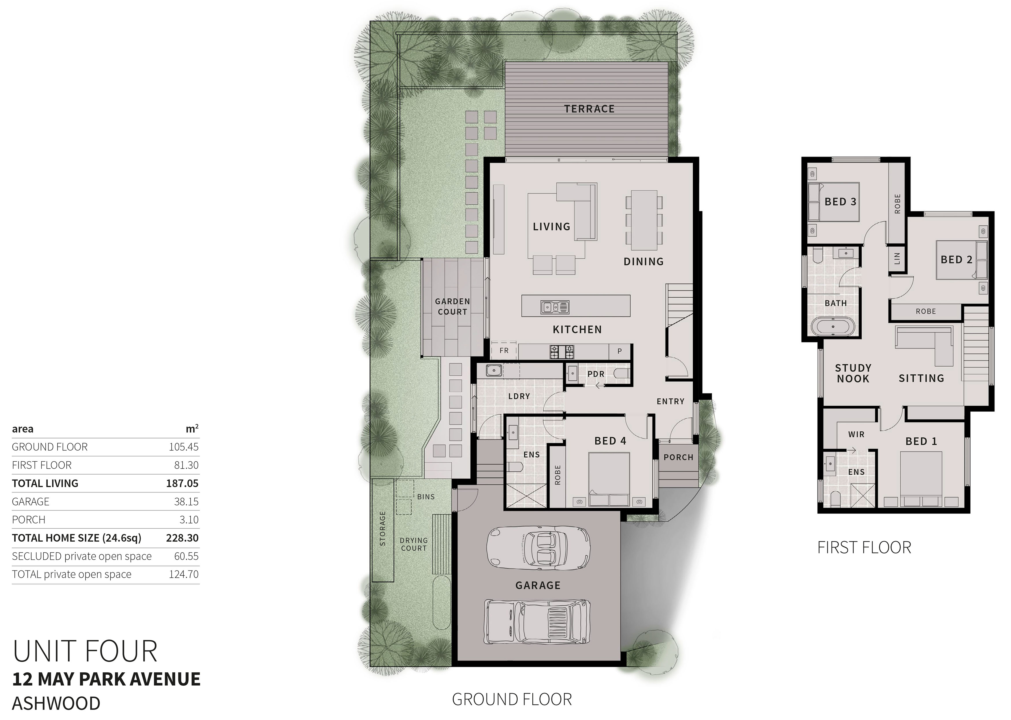 4/12 May Park Avenue, ASHWOOD VIC 3147 - Floorplan