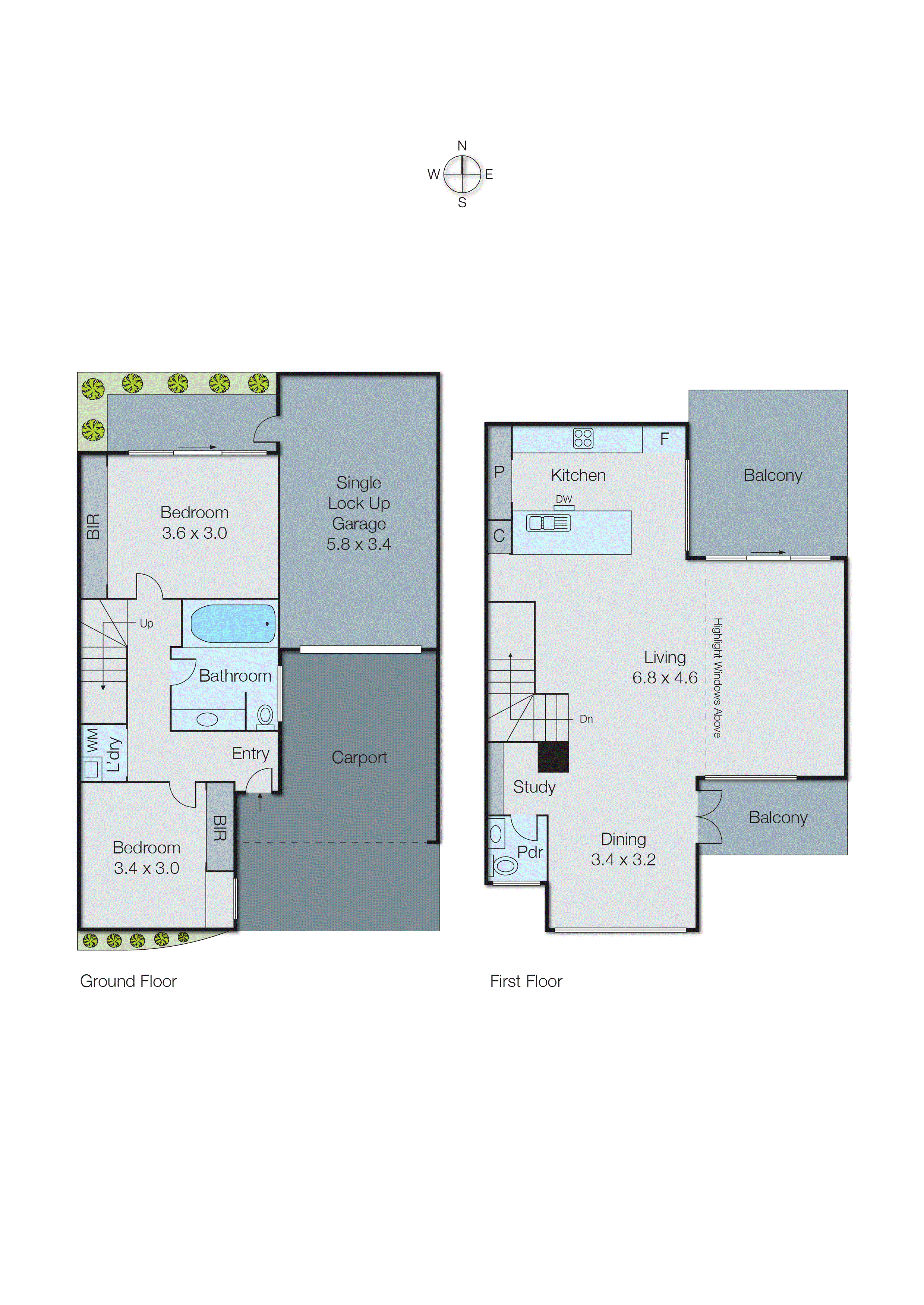 4/12 Monaco Street, Parkdale VIC 3195 - Floorplan