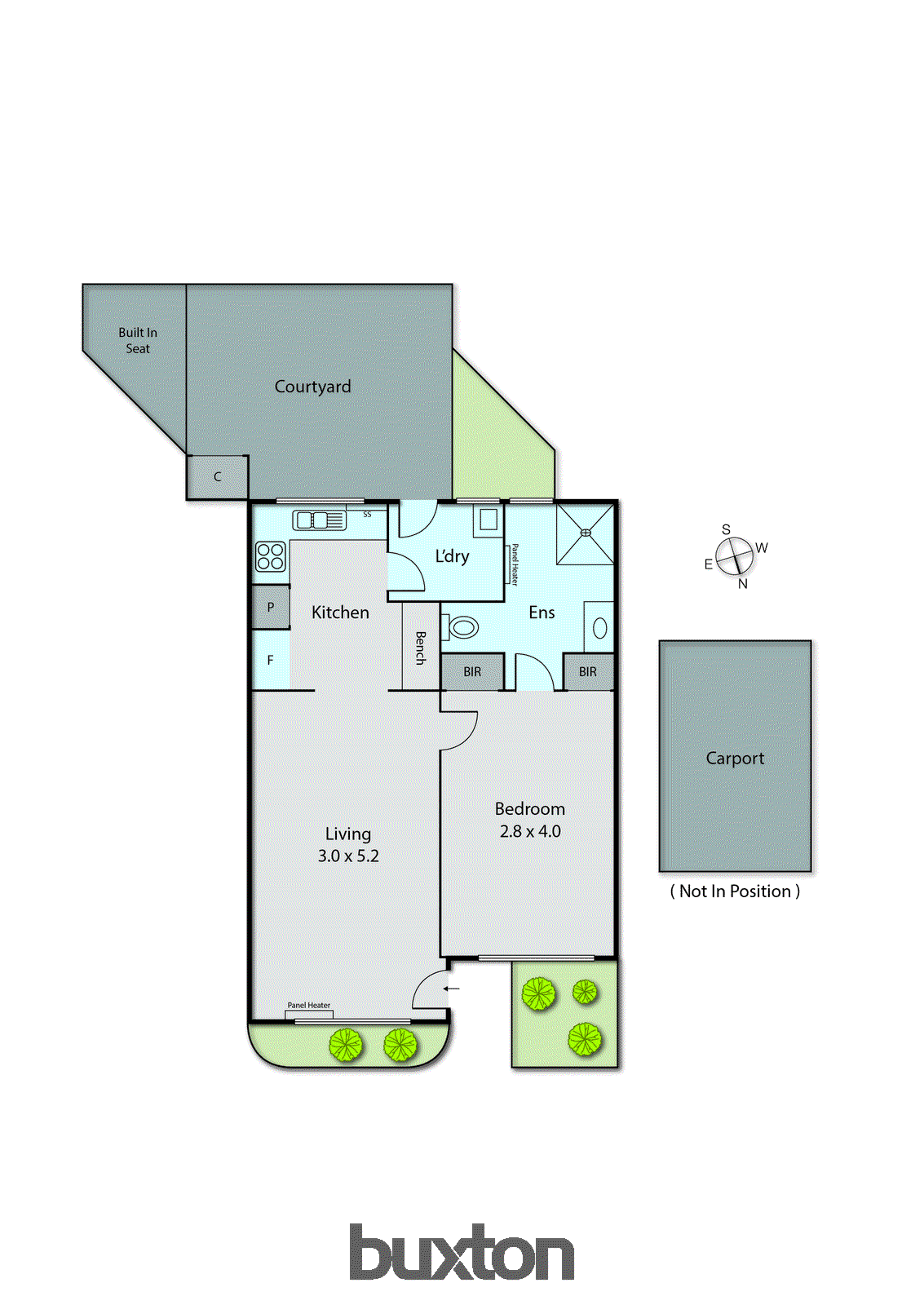 4/12 Riviera Street, Mentone VIC 3194 - Floorplan