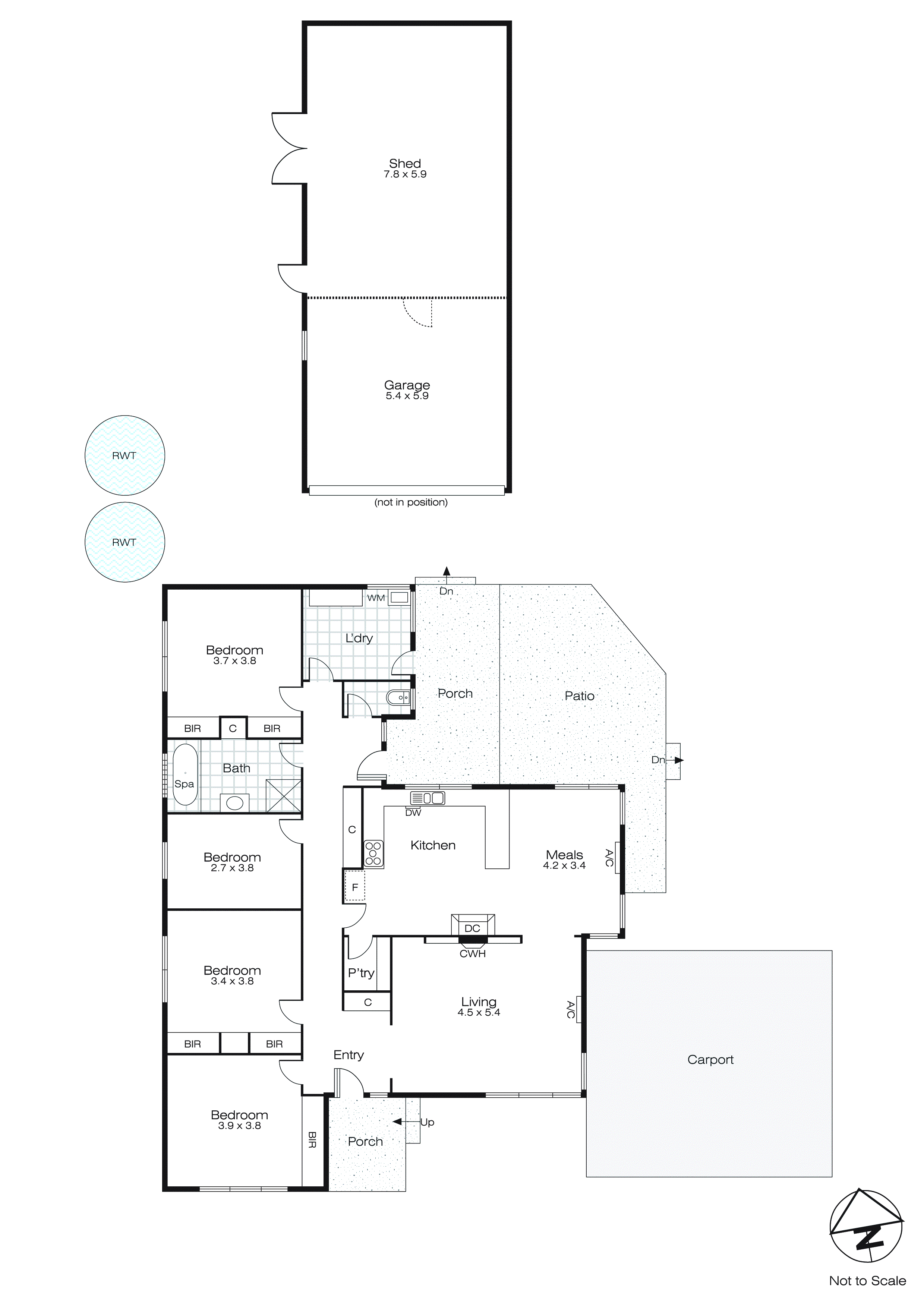 412 Simpson Street, Buninyong VIC 3357 - Floorplan