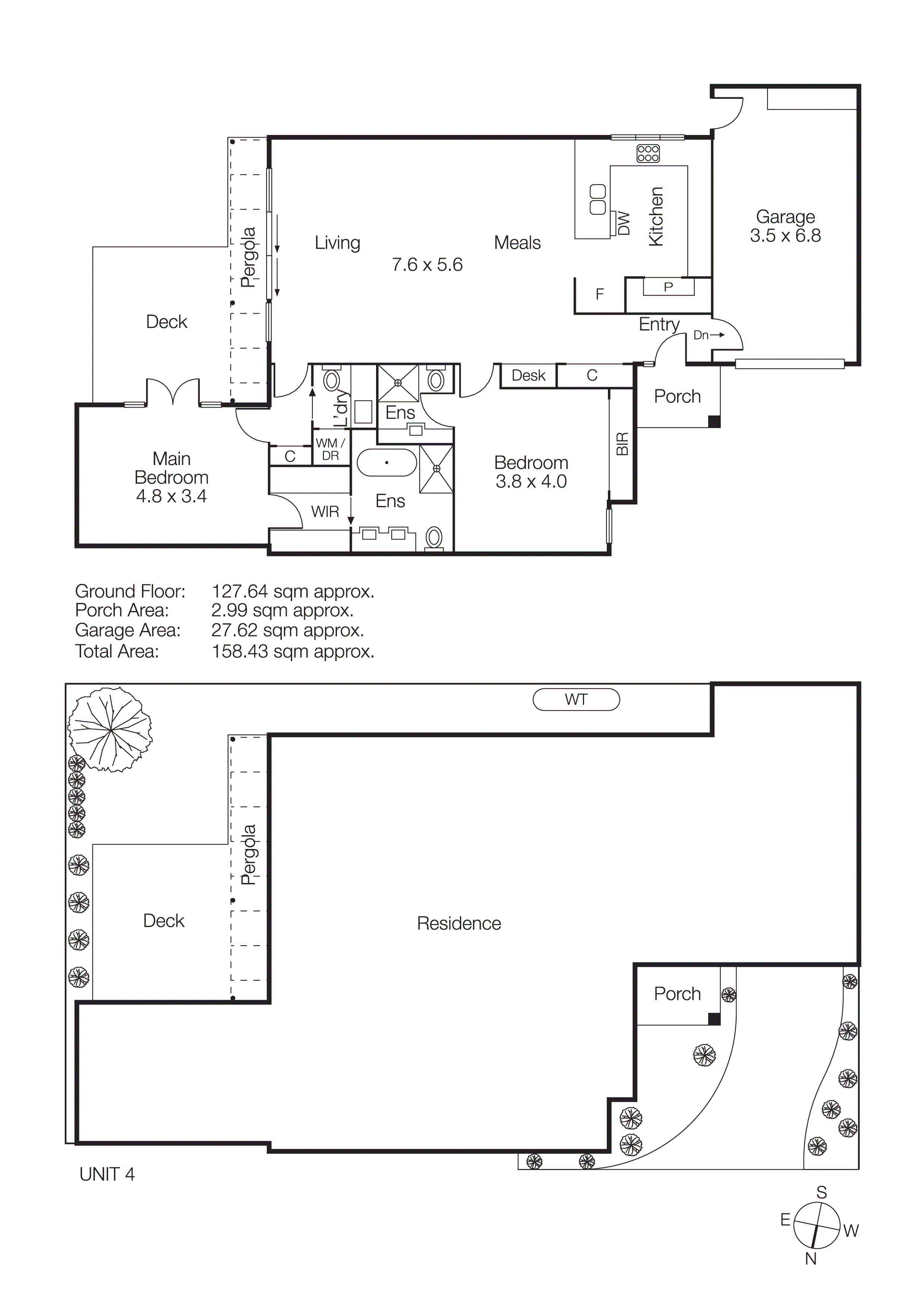 4/12 Woods Avenue, Mordialloc VIC 3195 - Floorplan