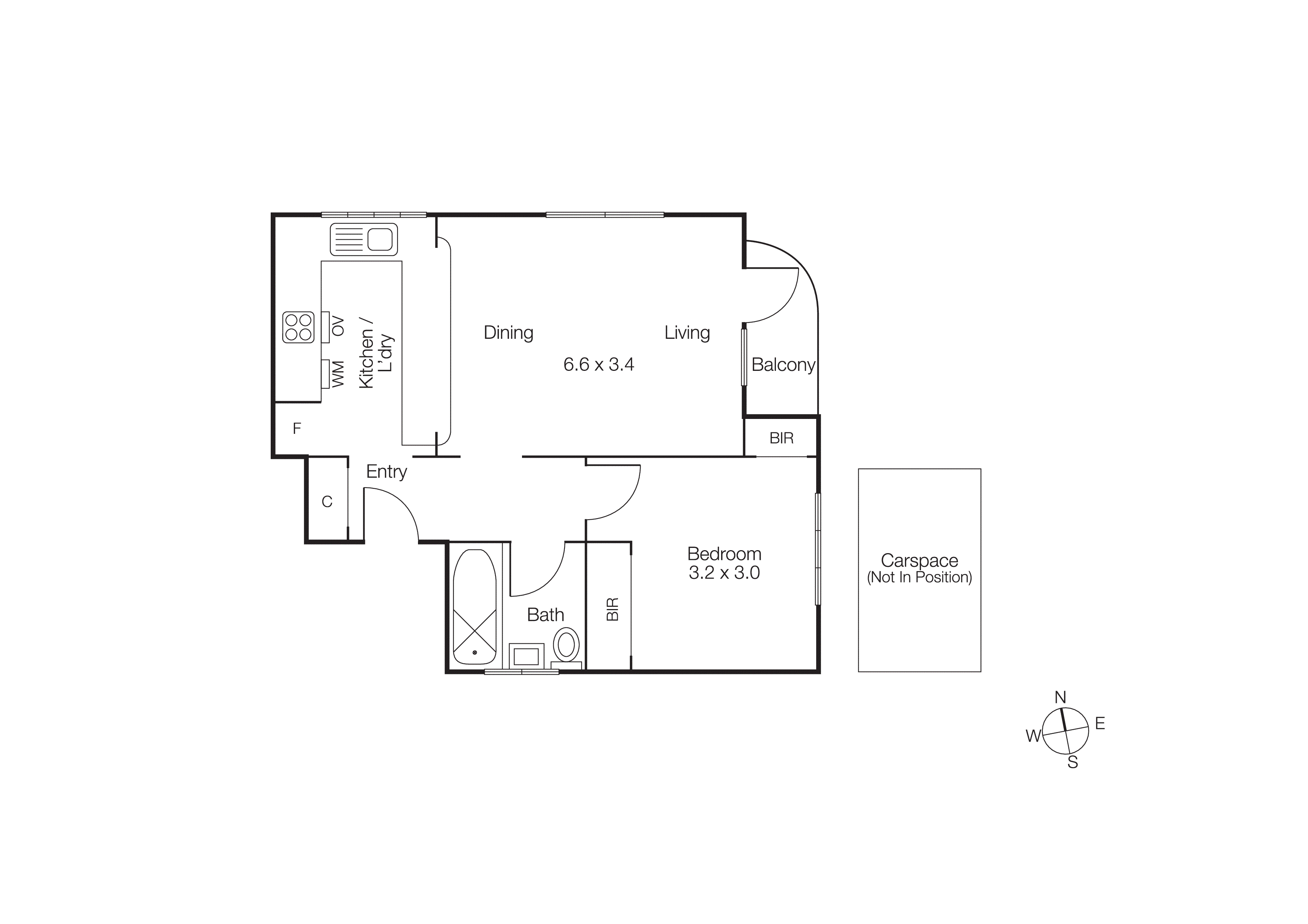 4/125 Tennyson Street, Elwood VIC 3184 - Floorplan