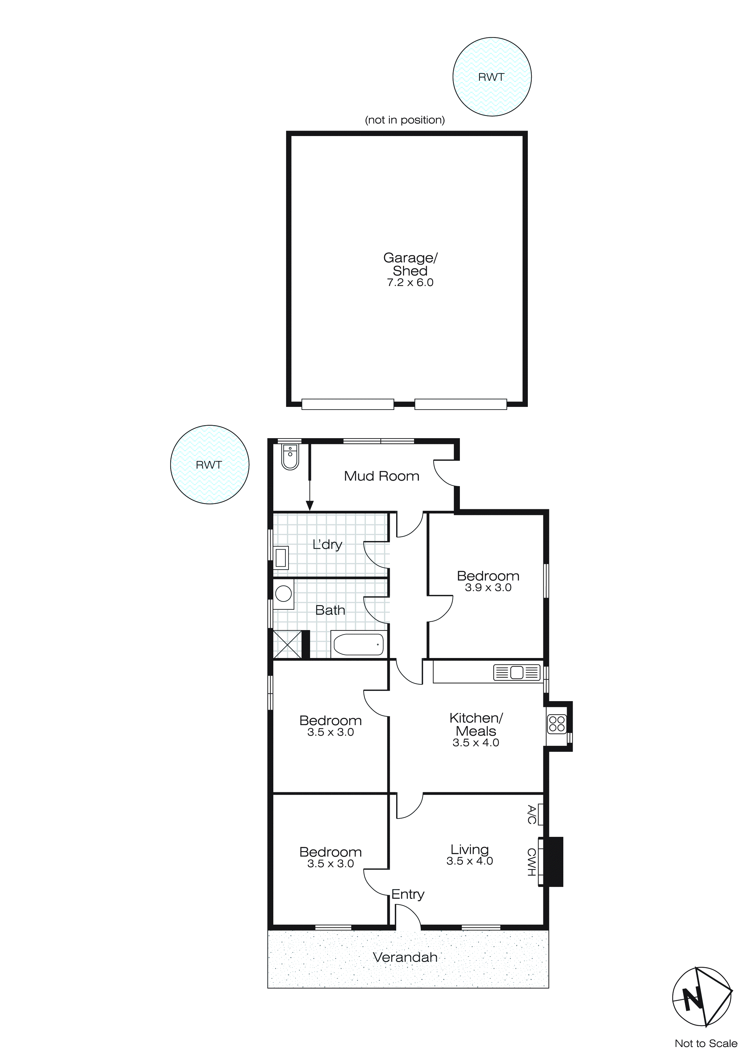 4126 Creswick Newstead Road, Allendale VIC 3364 - Floorplan