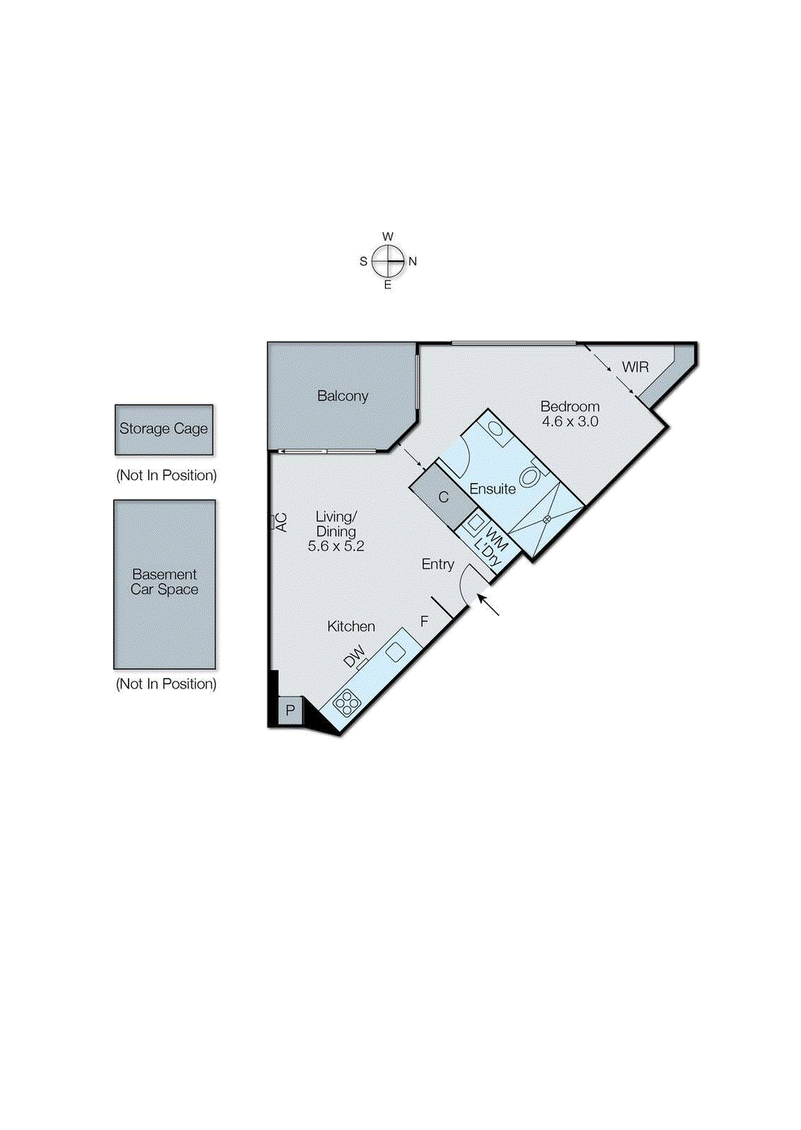 412/7 Balcombe Road, Mentone VIC 3194 - Floorplan