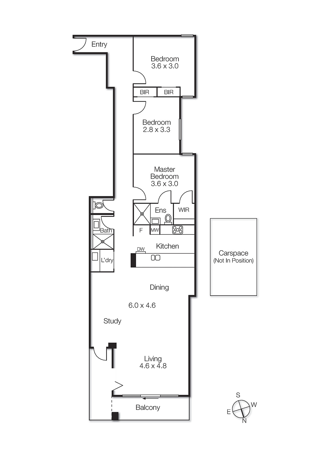 4/129 St Andrews Street, Brighton VIC 3186 - Floorplan