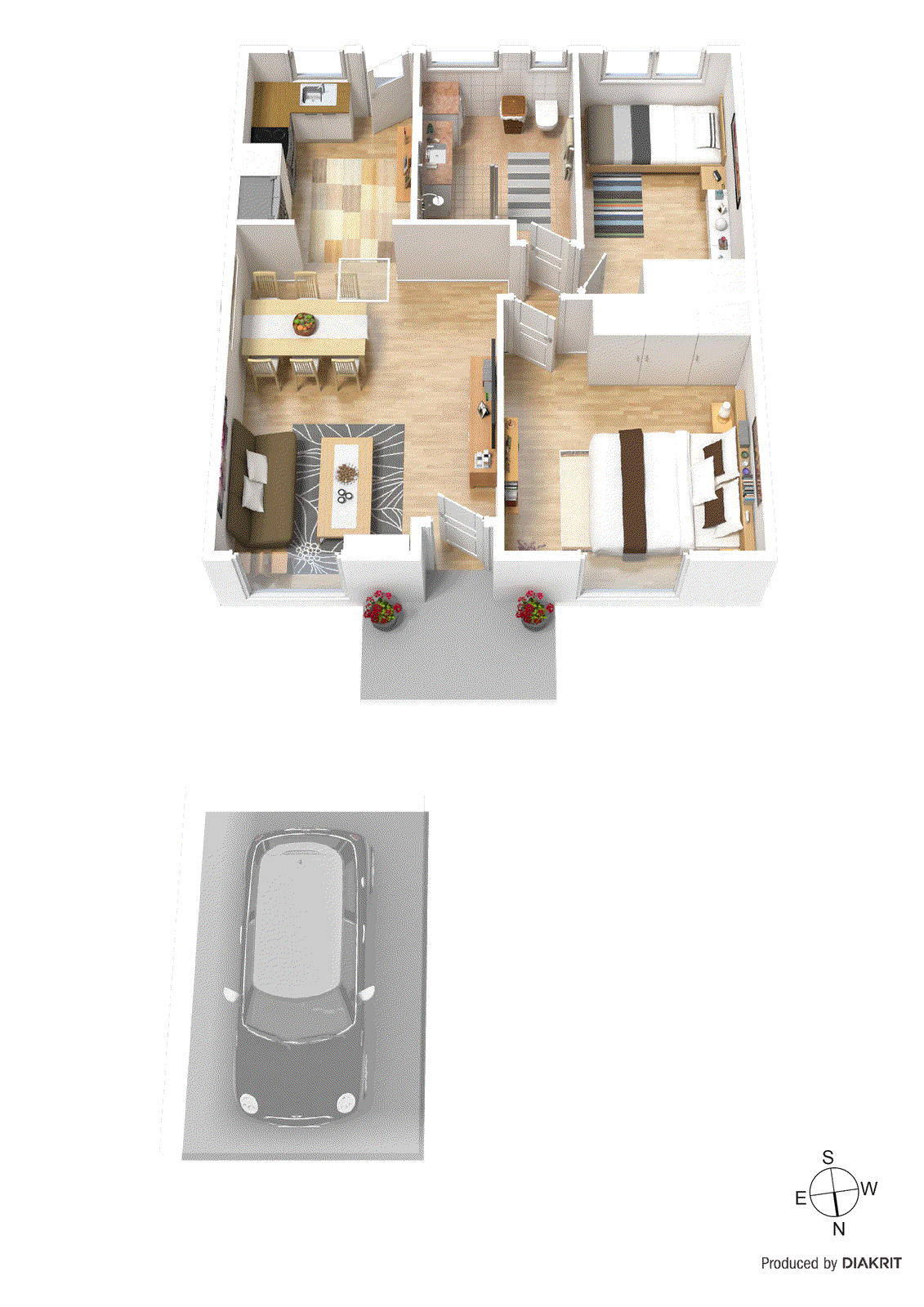 4/13 Burns Avenue, Clayton South VIC 3169 - Floorplan