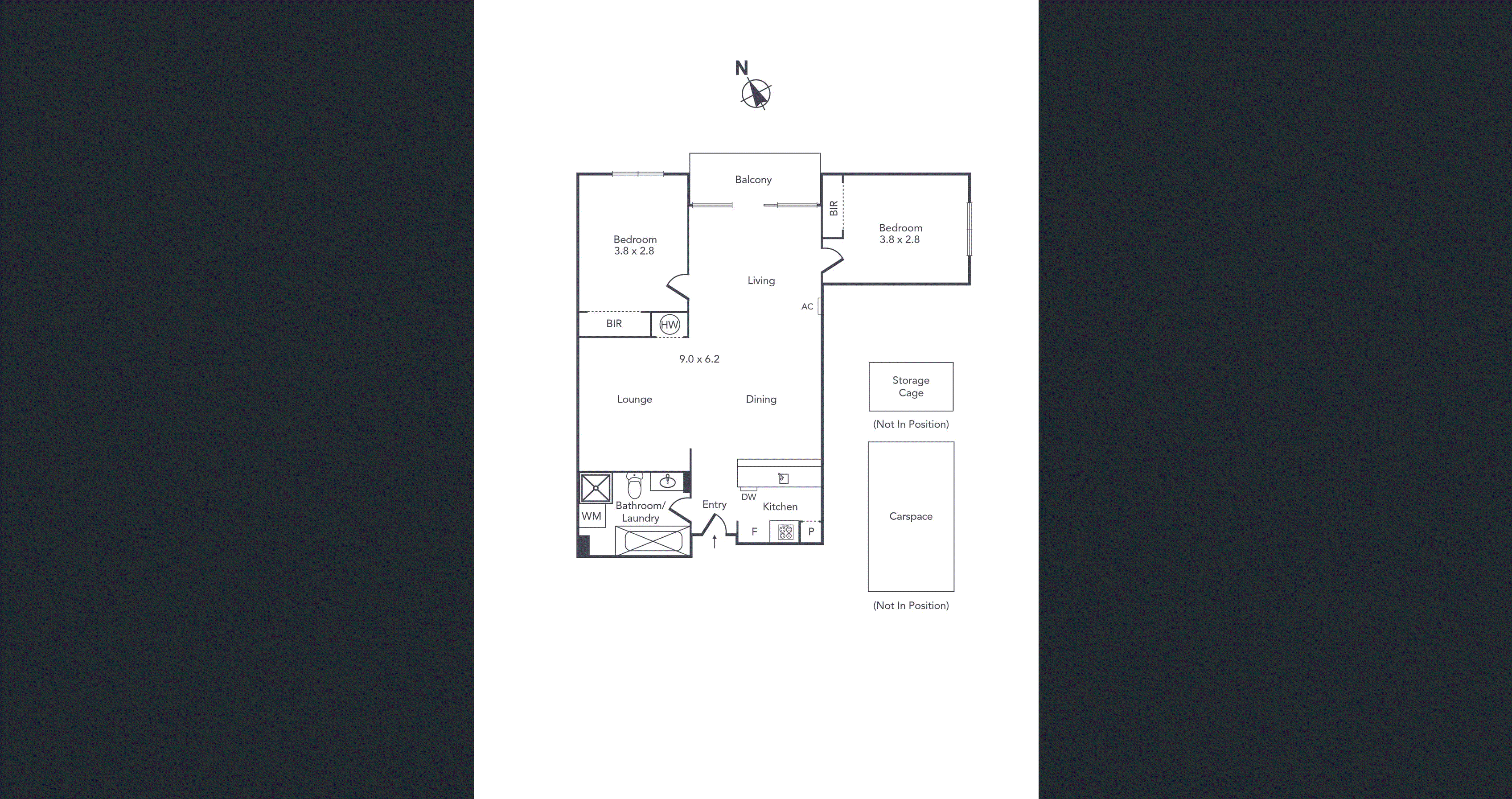 413/57 Bay Street, Port Melbourne VIC 3207 - Floorplan