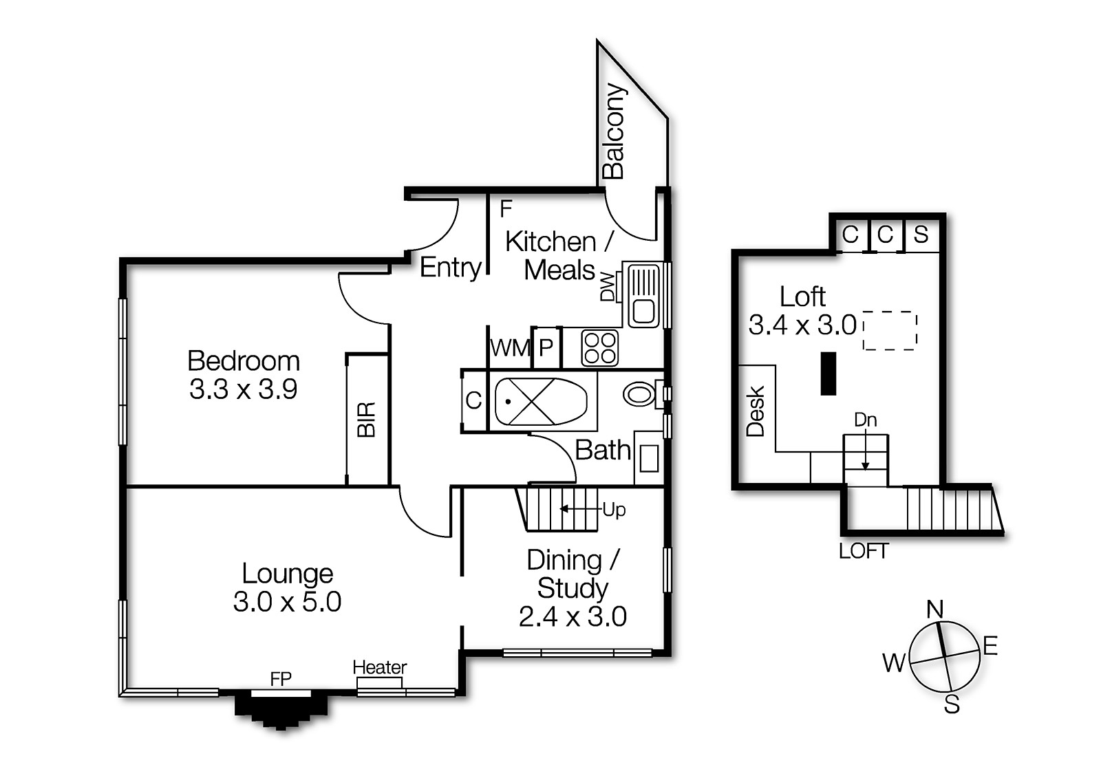 4/139 Glenhuntly Road, Elwood VIC 3184 - Floorplan