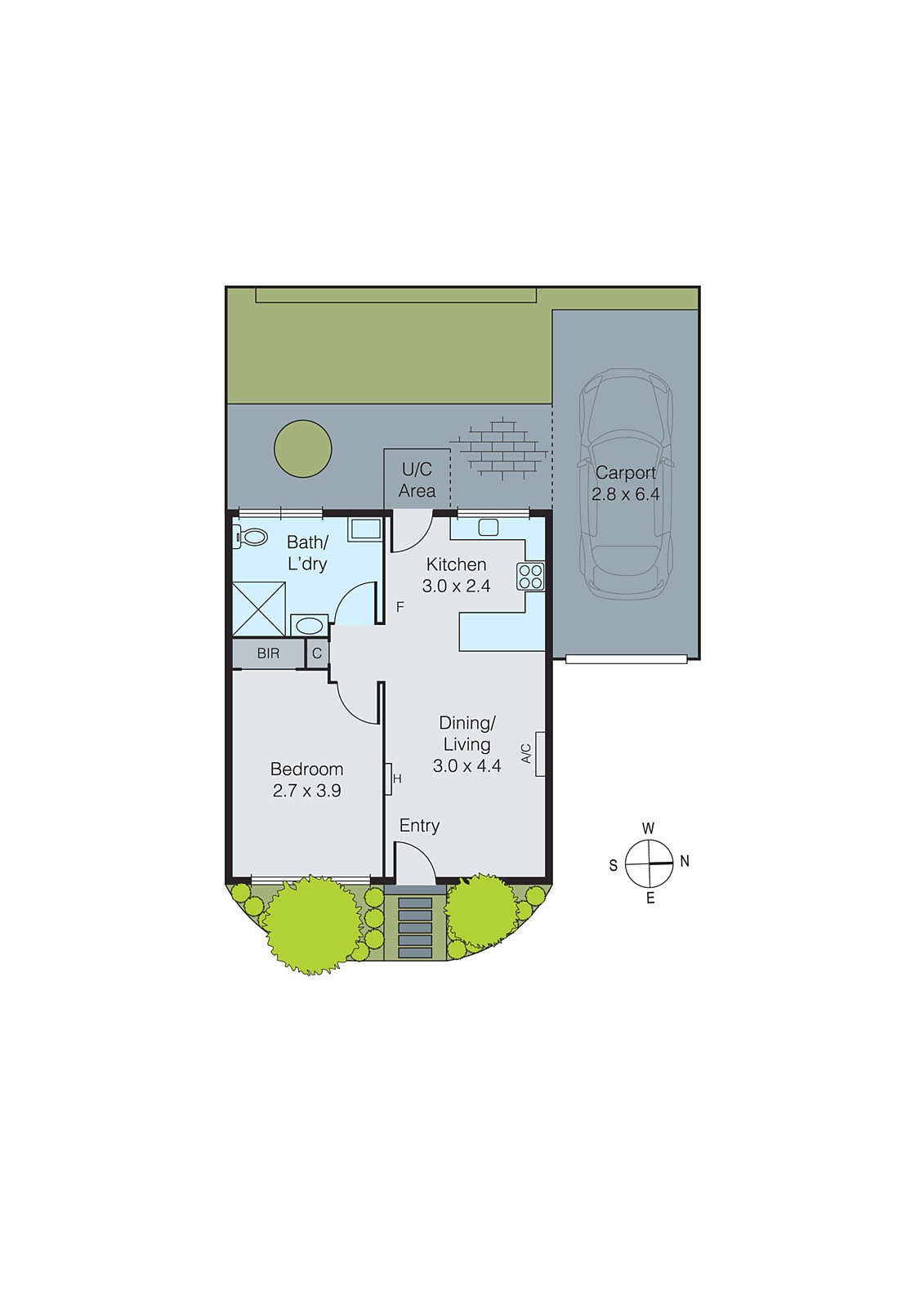 4/14-16 Lindsay Street, Newcomb VIC 3219 - Floorplan