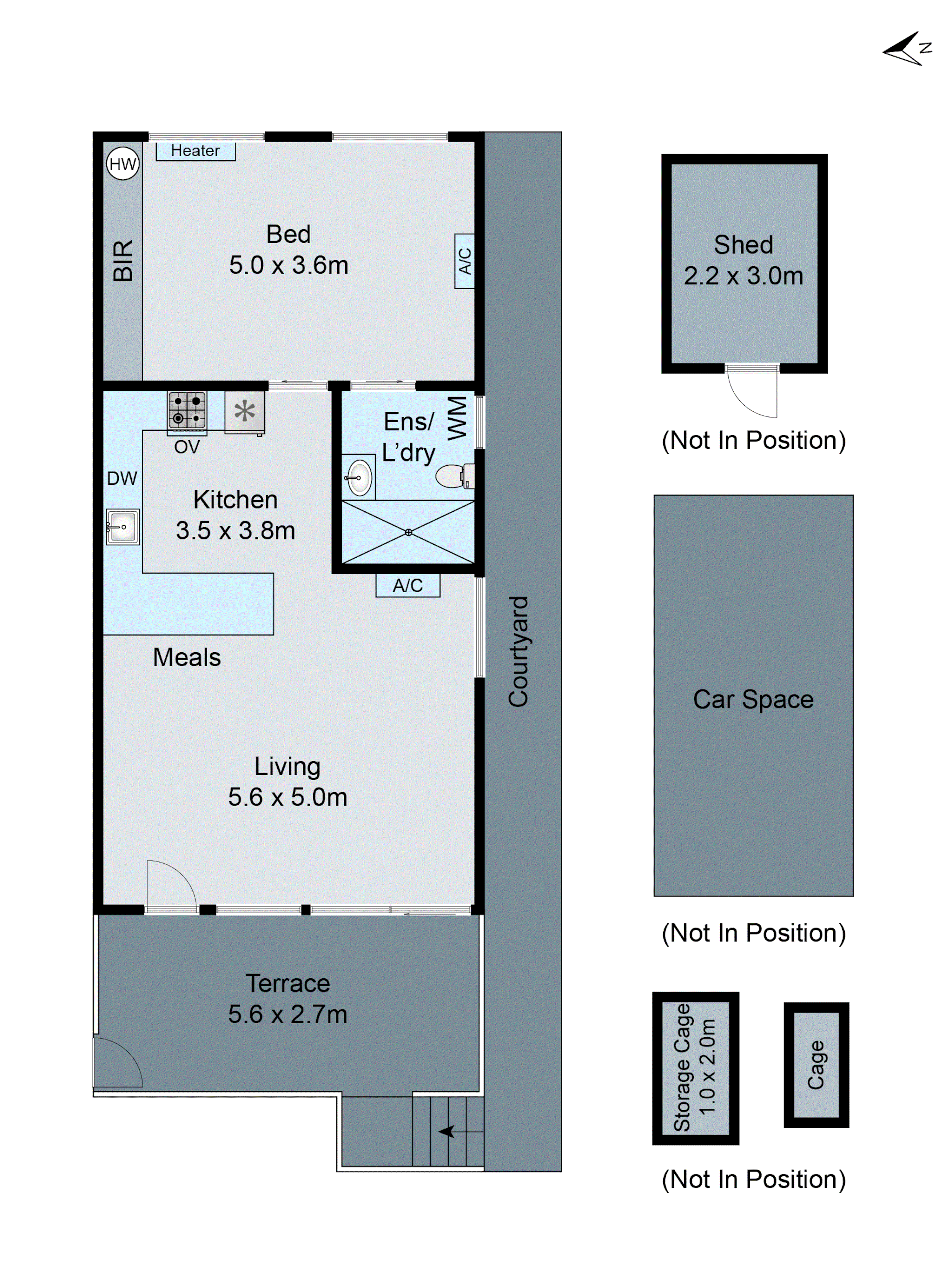 4/14 Bonham Crescent, Oakleigh East VIC 3166 - Floorplan