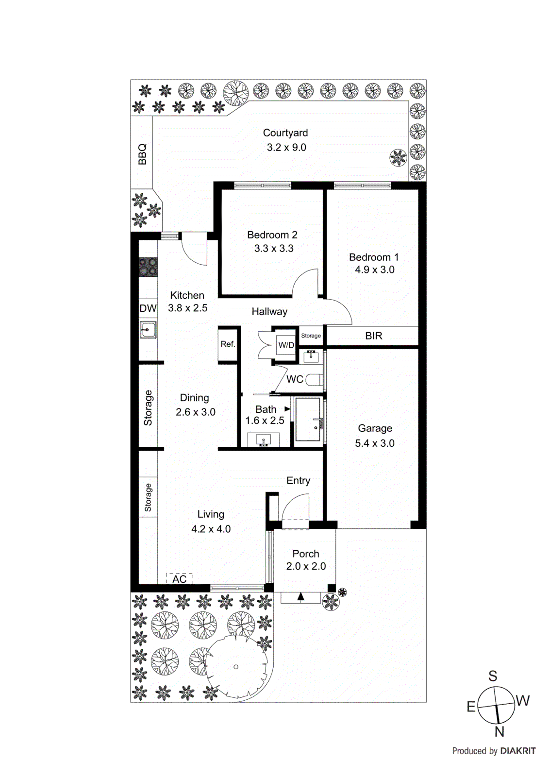 4/14 Foam Street, Hampton VIC 3188 - Floorplan