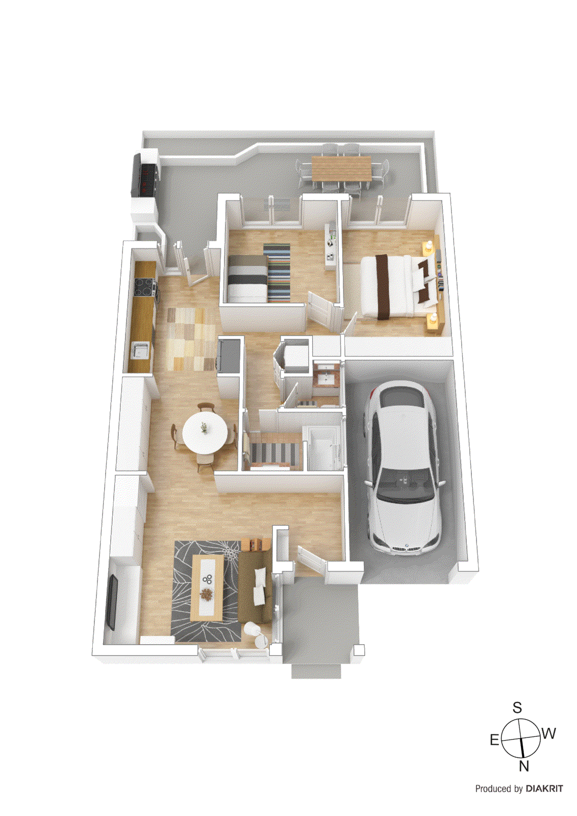 4/14 Foam Street, Hampton VIC 3188 - Floorplan