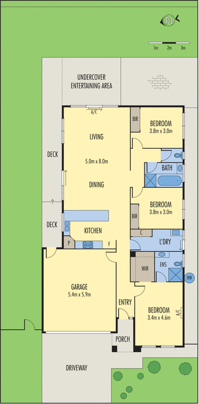4/14 Jewell Place, Highton VIC 3216 - Floorplan
