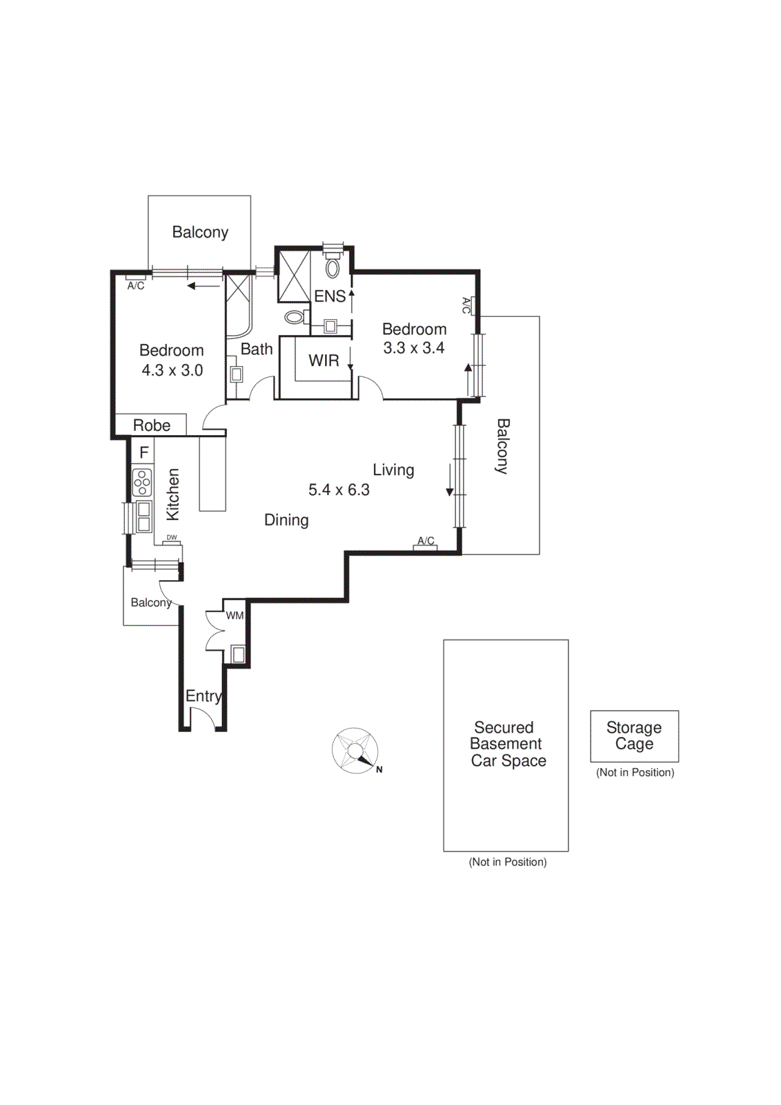 4/14 Nepean Highway, Brighton VIC 3186 - Floorplan