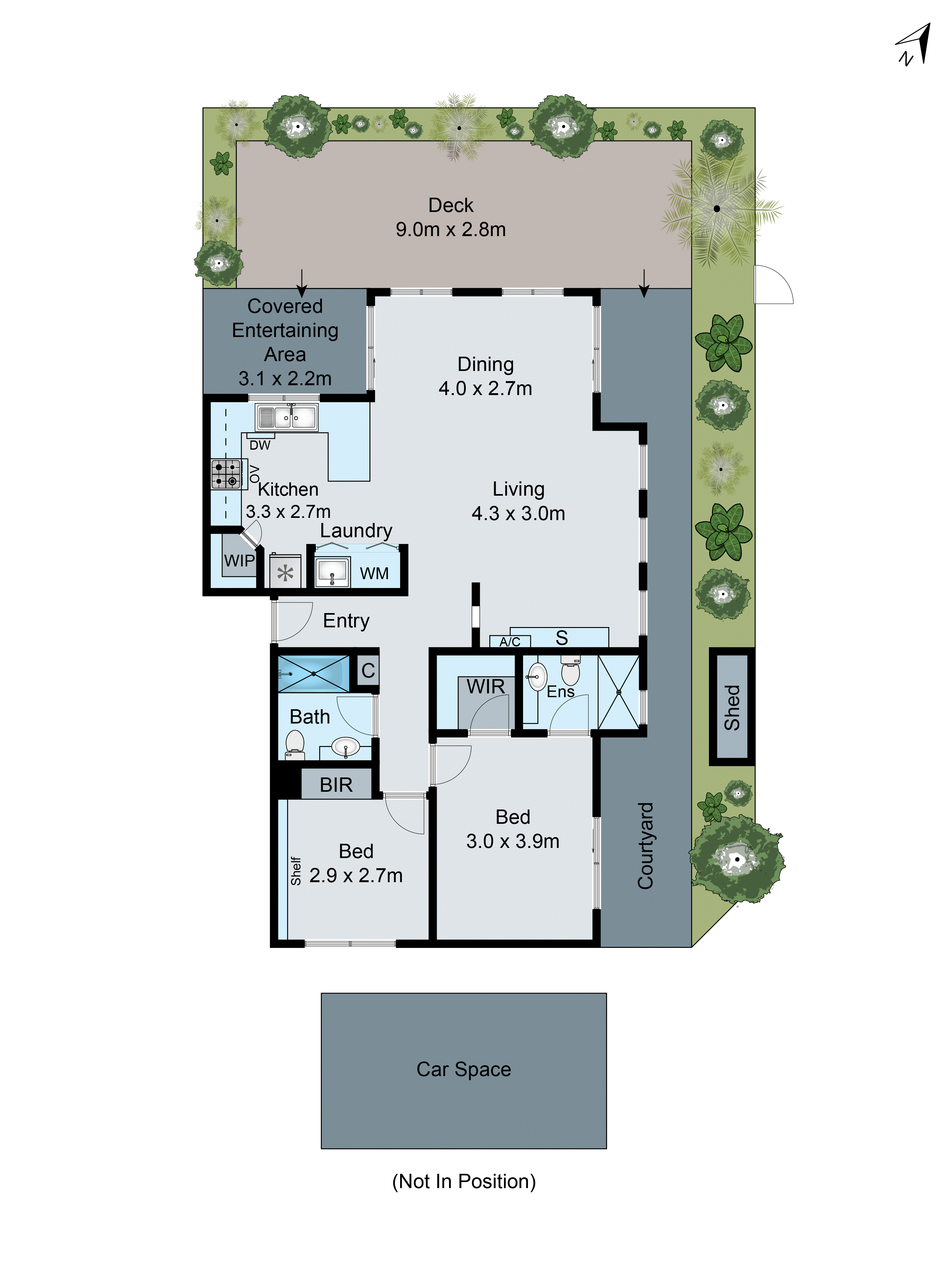 4/1407-1409 Dandenong Road, Malvern East VIC 3145 - Floorplan