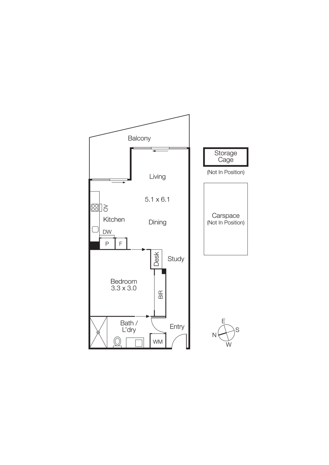 414/222 Bay Road, Sandringham VIC 3191 - Floorplan