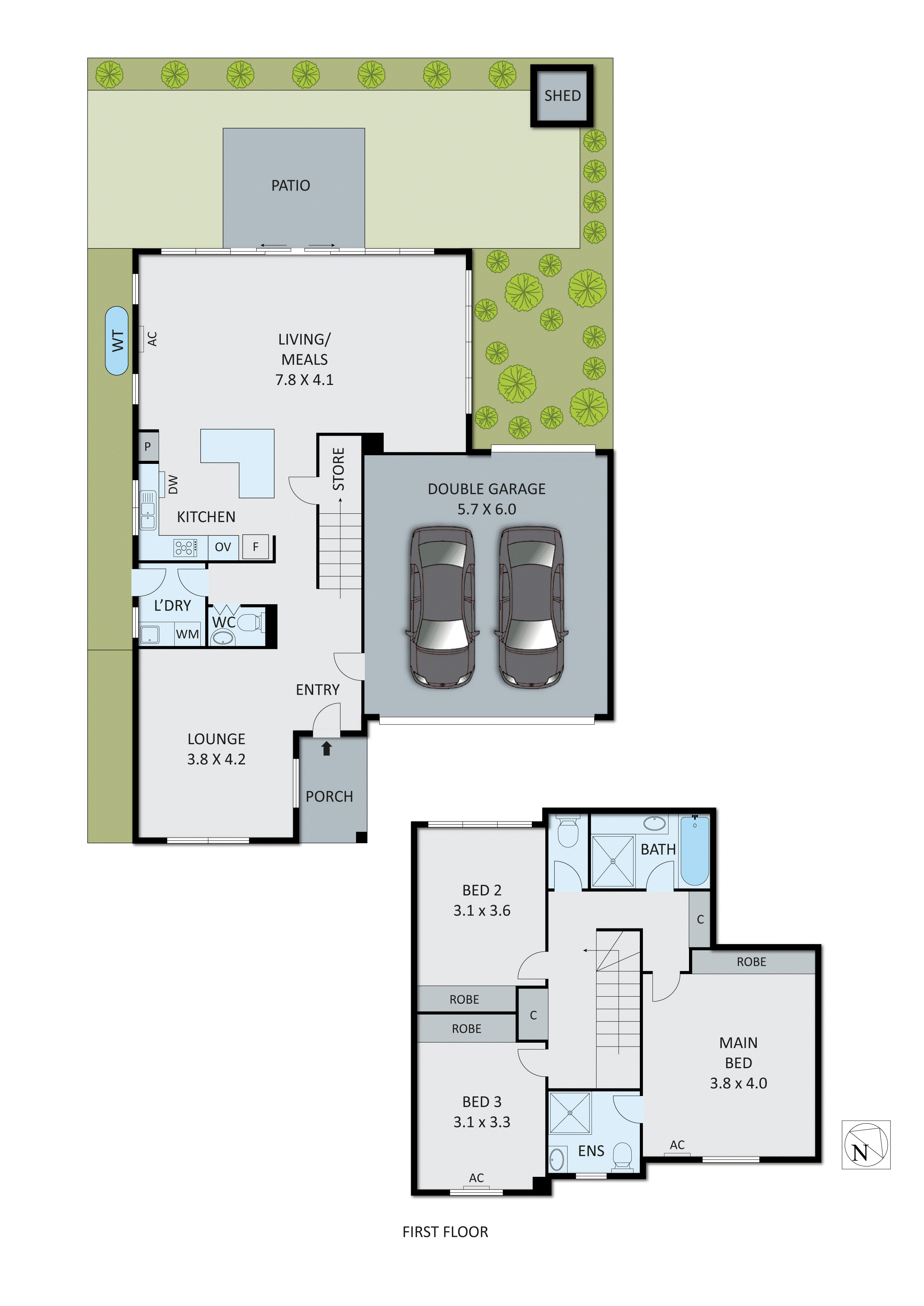 4/144-148 Wells Road, Aspendale Gardens VIC 3195 - Floorplan