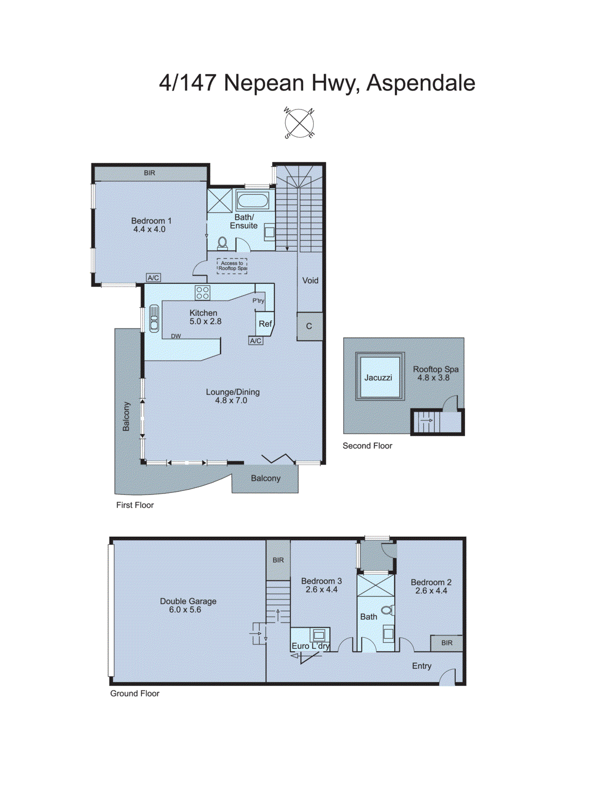 4/147 Nepean Highway, Aspendale VIC 3195 - Floorplan