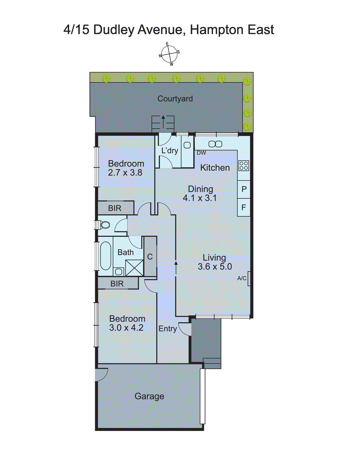 4/15 Dudley Avenue, Hampton East VIC 3188 - Floorplan