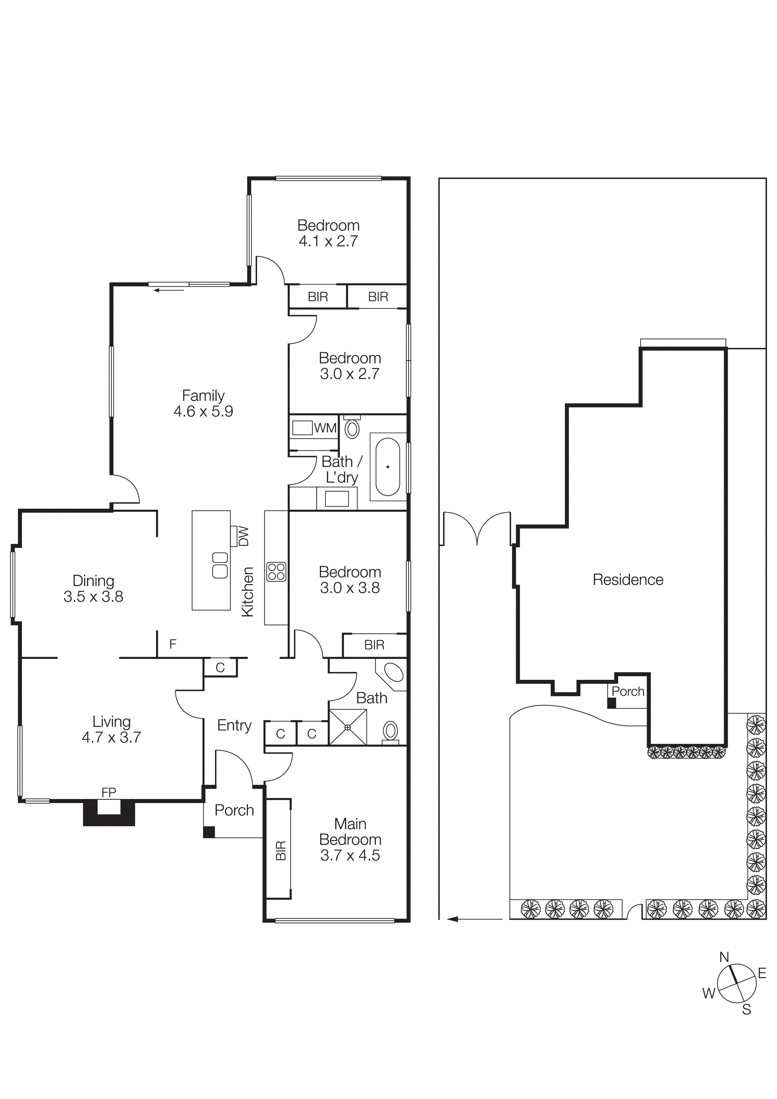 415 Highett Road, Highett VIC 3190 - Floorplan