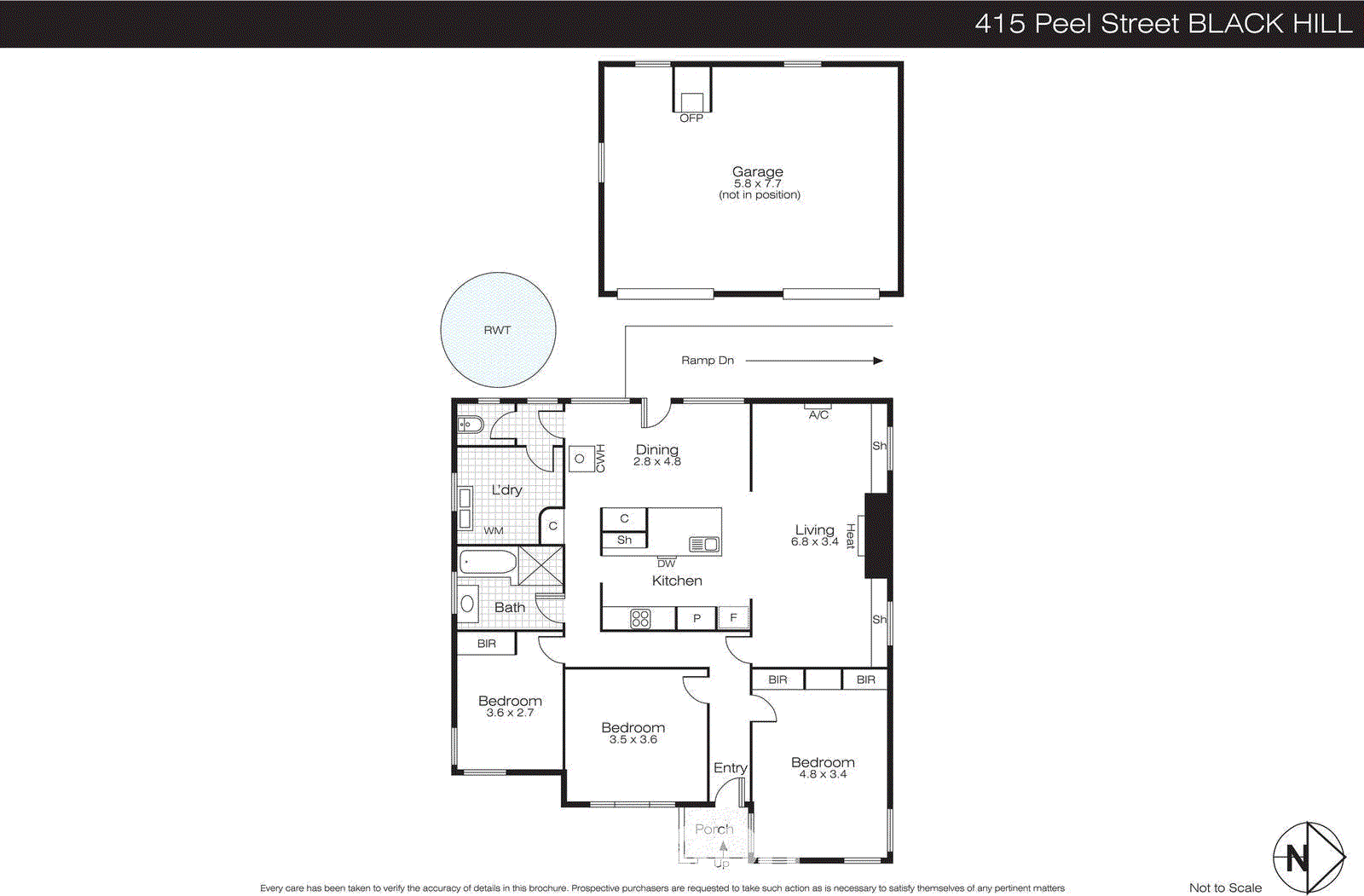 415 Peel Street, Black Hill VIC 3350 - Floorplan