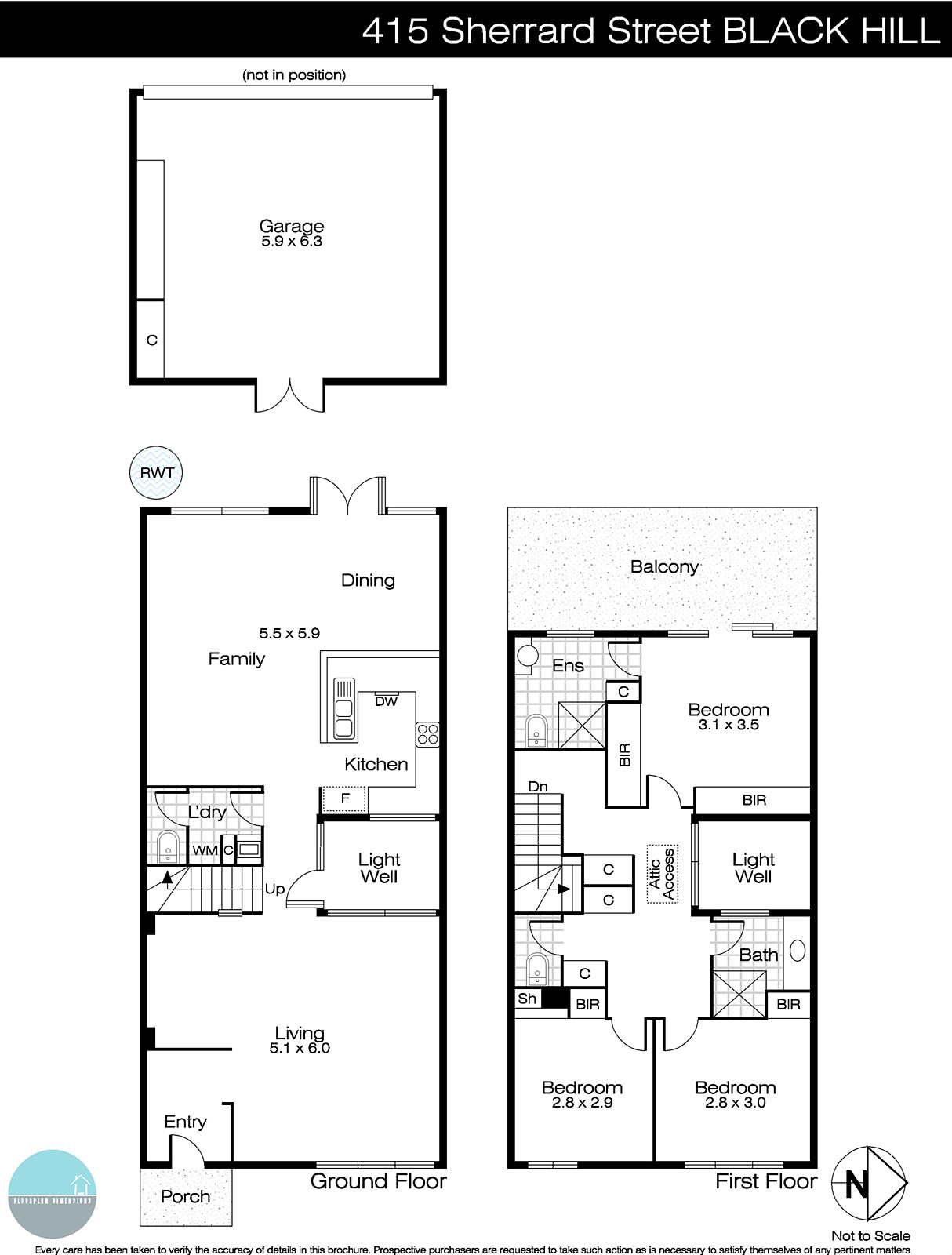 415 Sherrard Street, Black Hill VIC 3350 - Floorplan