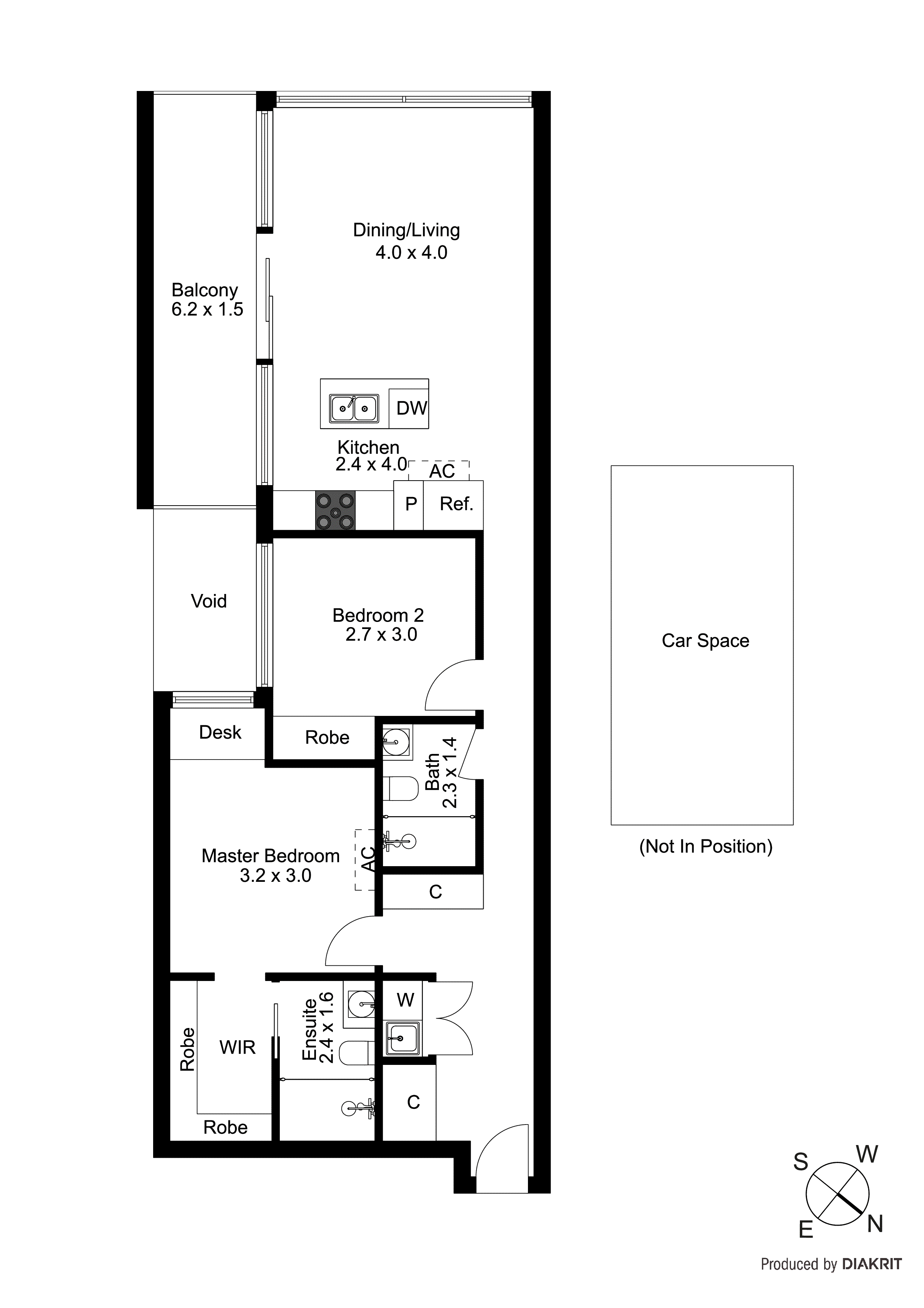 415/109 Mcleod Road, Patterson Lakes VIC 3197 - Floorplan