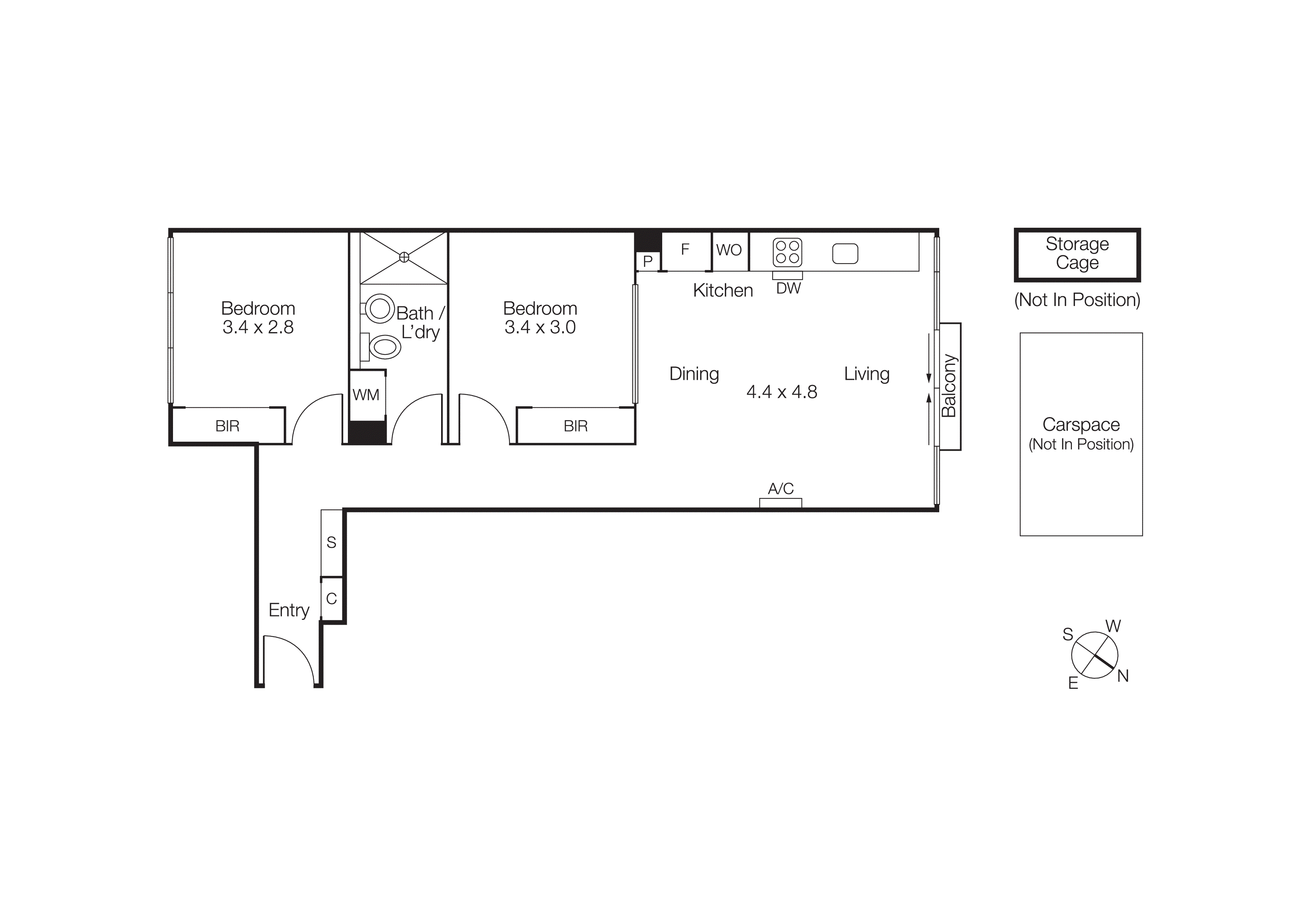 415/173-177 Barkly Street, St Kilda VIC 3182 - Floorplan