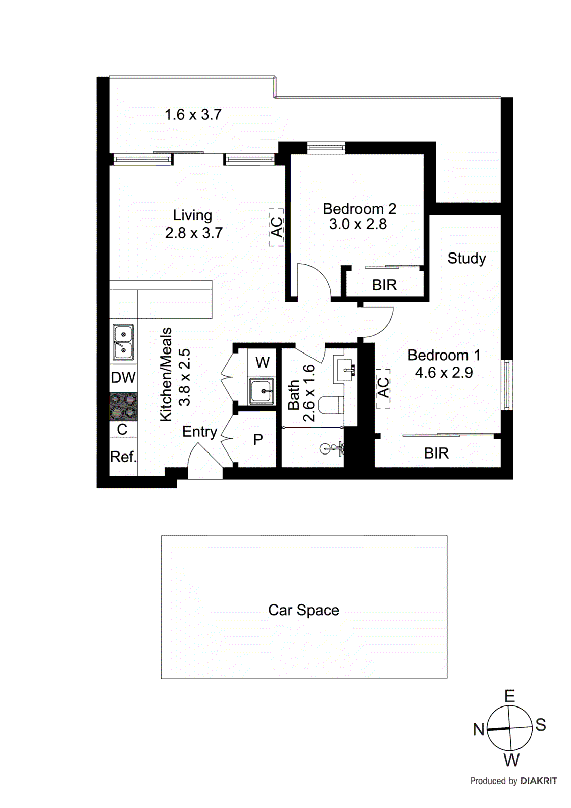 415/70 Batesford Road, Chadstone VIC 3148 - Floorplan