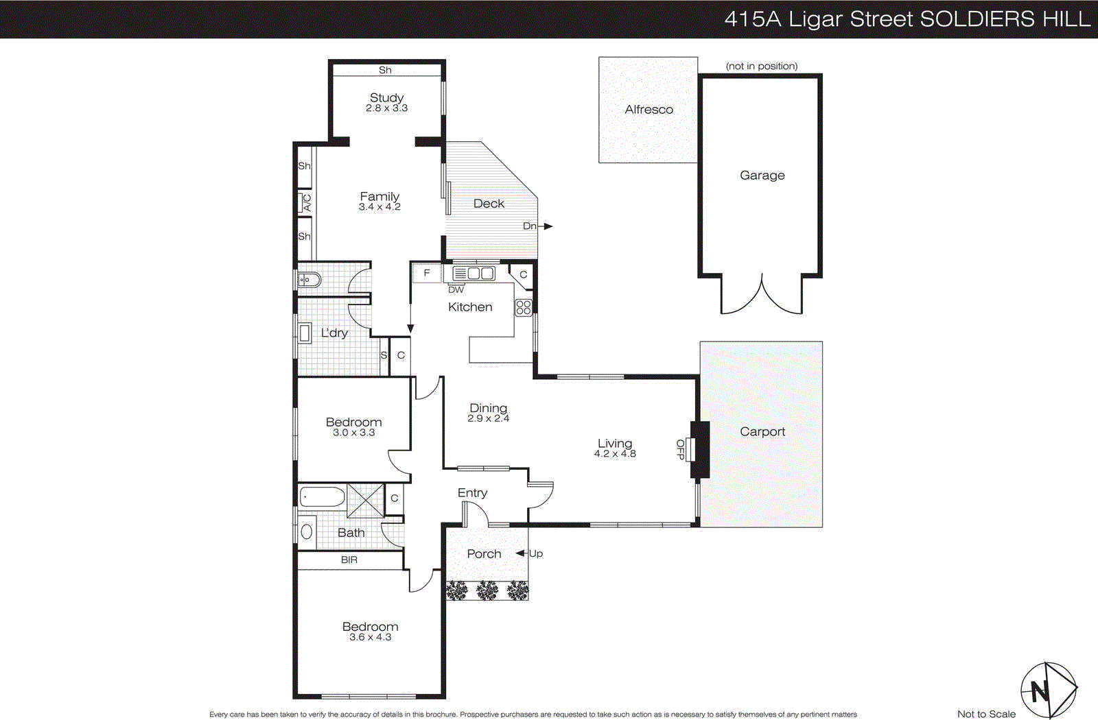 415A Ligar Street, Soldiers Hill VIC 3350 - Floorplan
