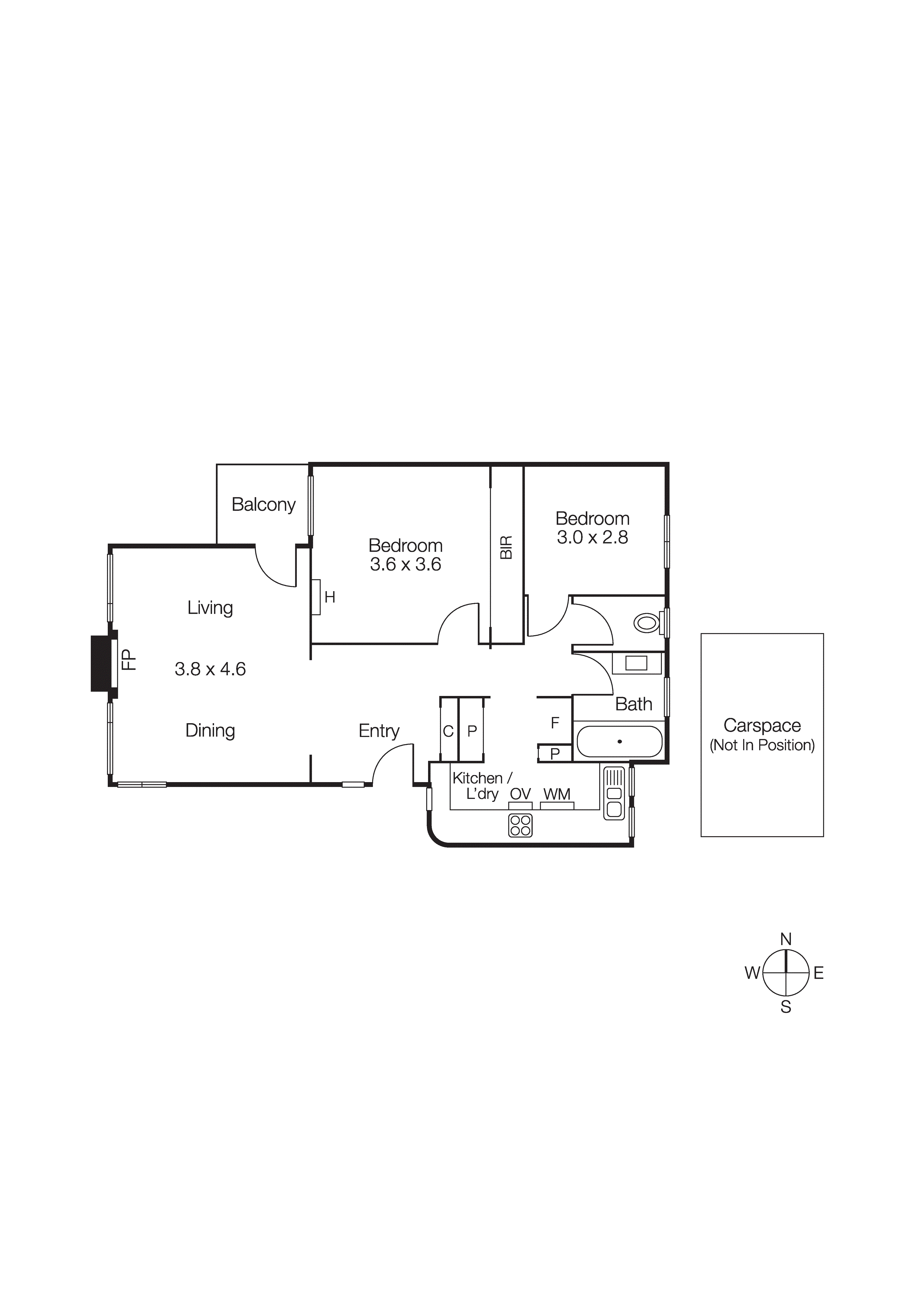 4/16 Charnwood Road, St Kilda VIC 3182 - Floorplan