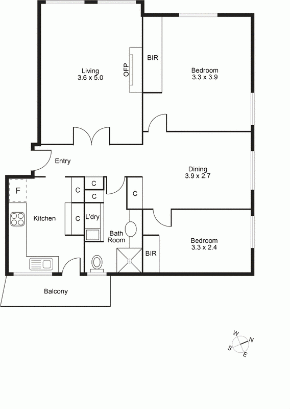 4/16 Victoria Street, BRIGHTON VIC 3186 - Floorplan