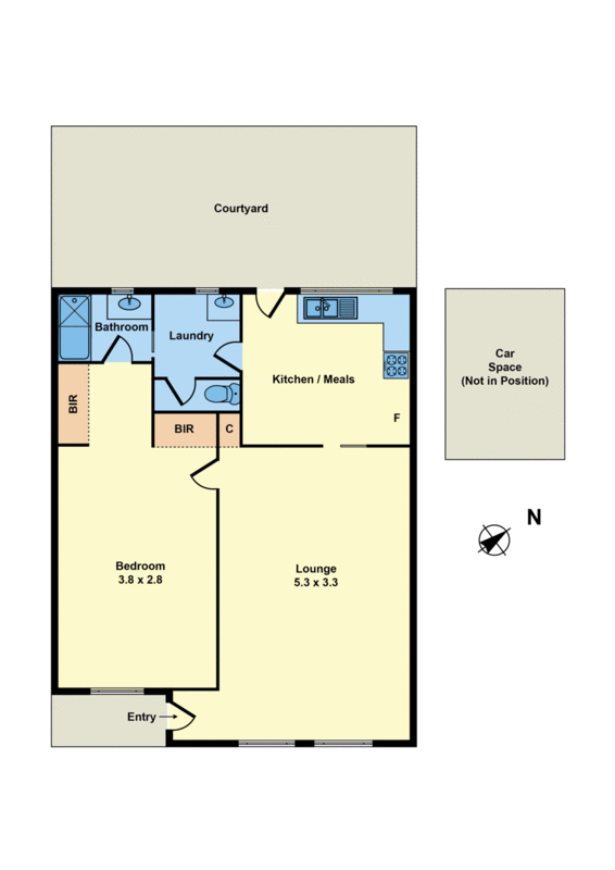 4/160 Beach Road, Parkdale VIC 3195 - Floorplan